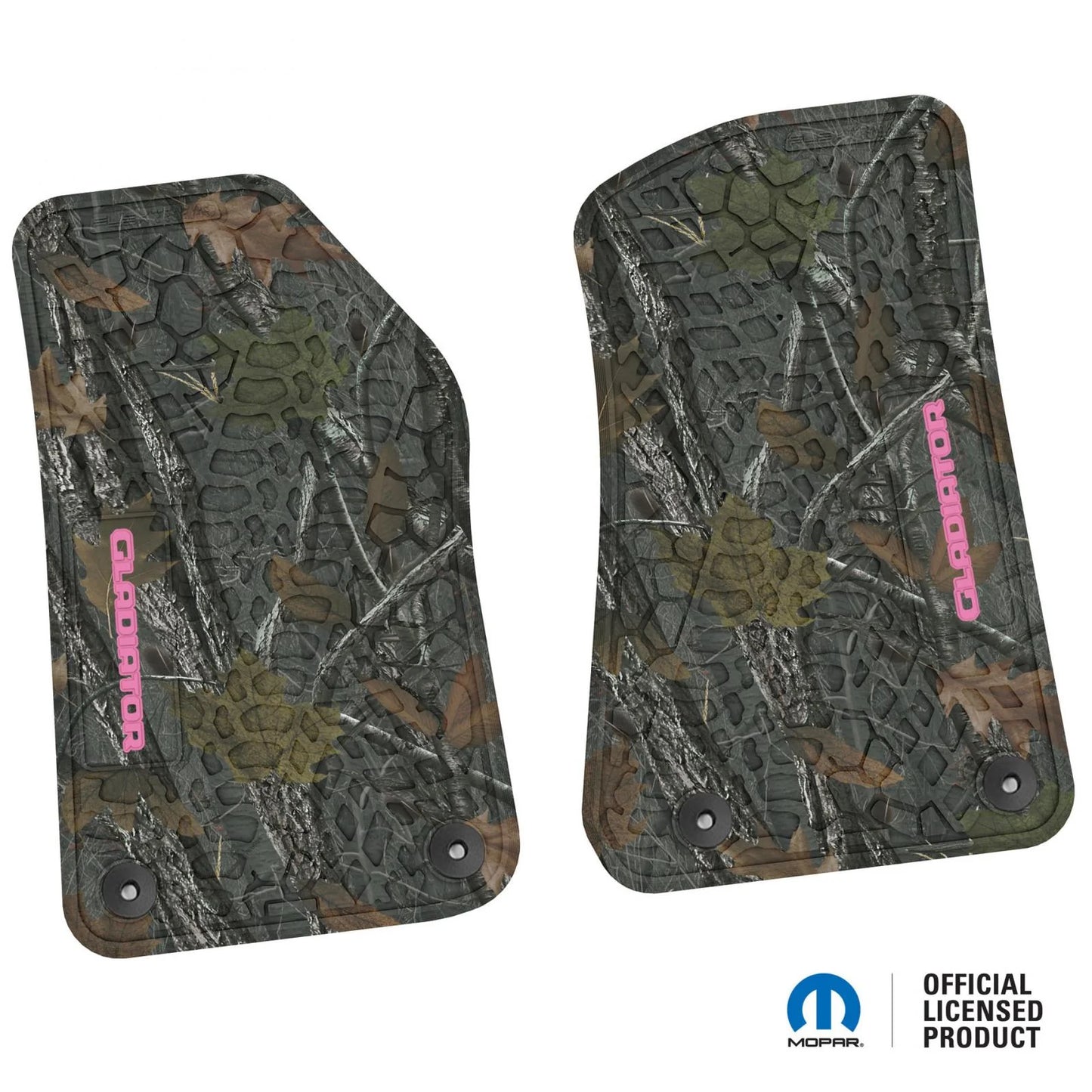 2018–2025 Jeep Wrangler JL & Gladiator Floor Mats (2-Piece) – Gladiator Logo