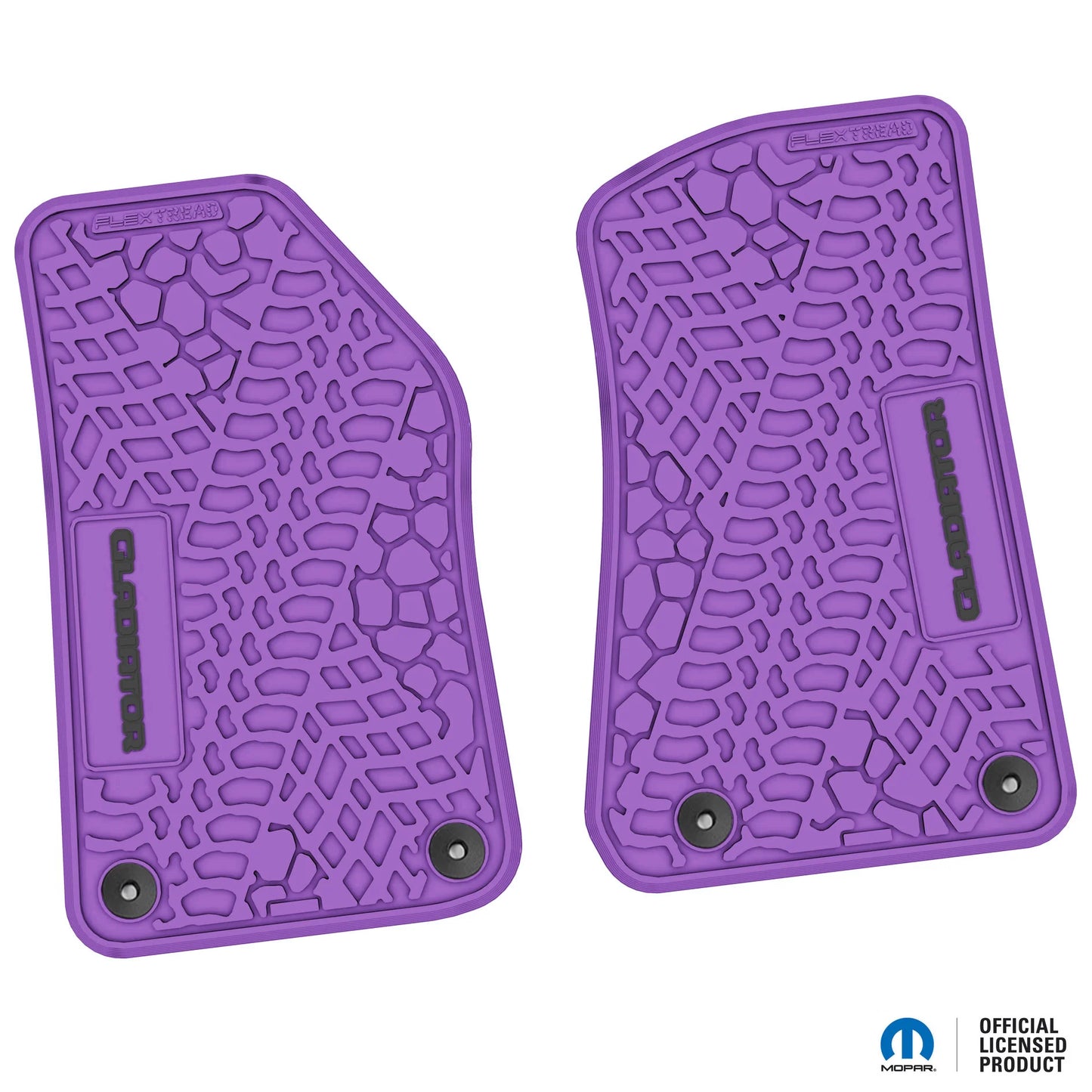 2018–2025 Jeep Wrangler JL & Gladiator Floor Mats (2-Piece) – Gladiator Logo