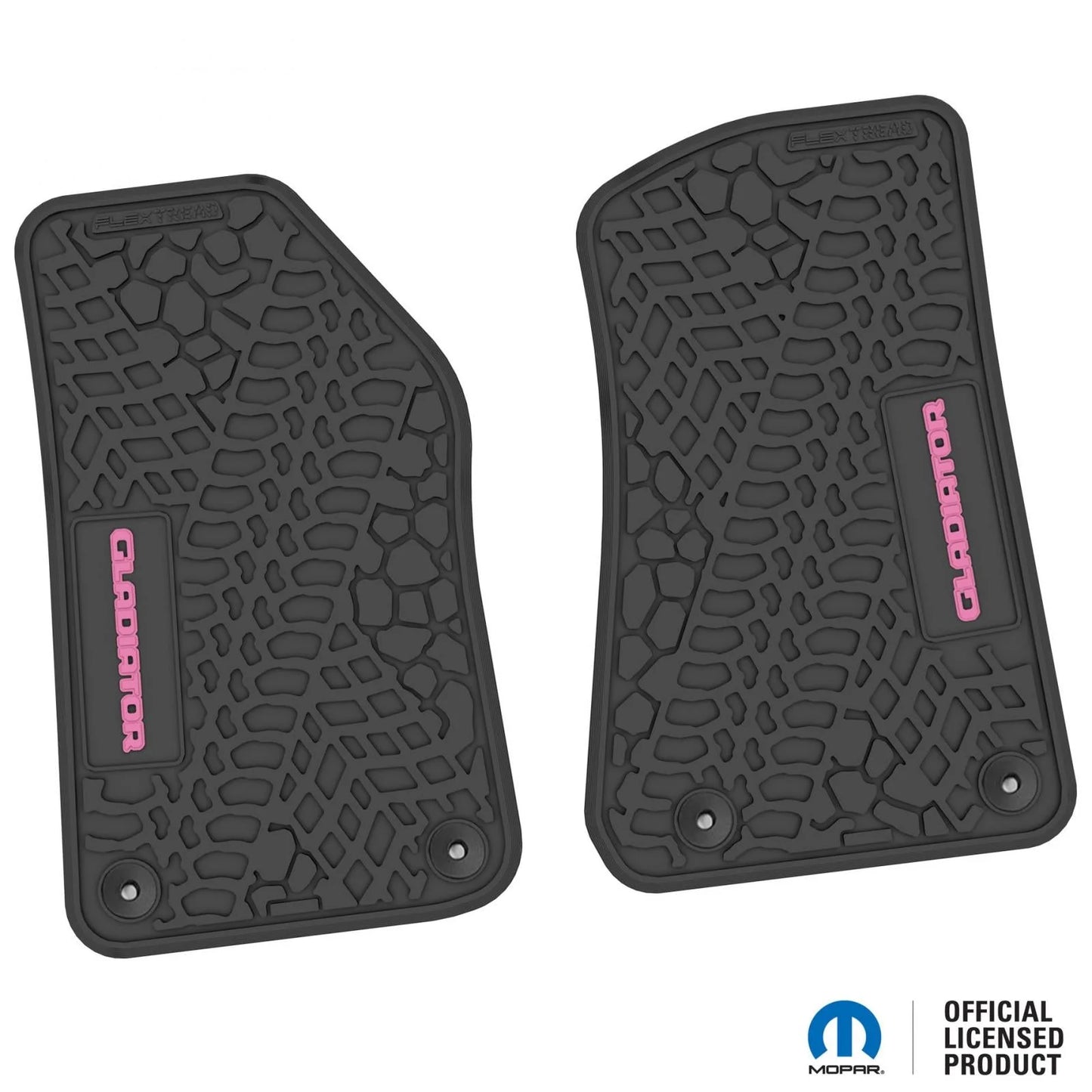 2018–2025 Jeep Wrangler JL & Gladiator Floor Mats (2-Piece) – Gladiator Logo