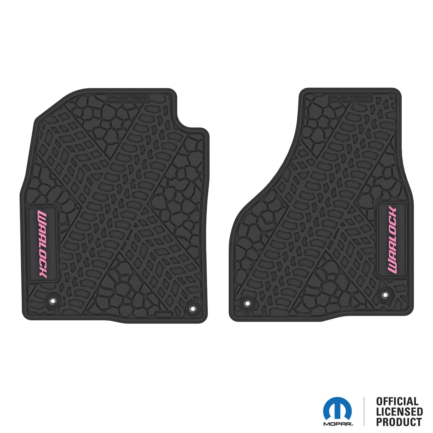 2019–2024 Ram 1500 Classic Floor Mats (2-Piece) – Warlock Logo