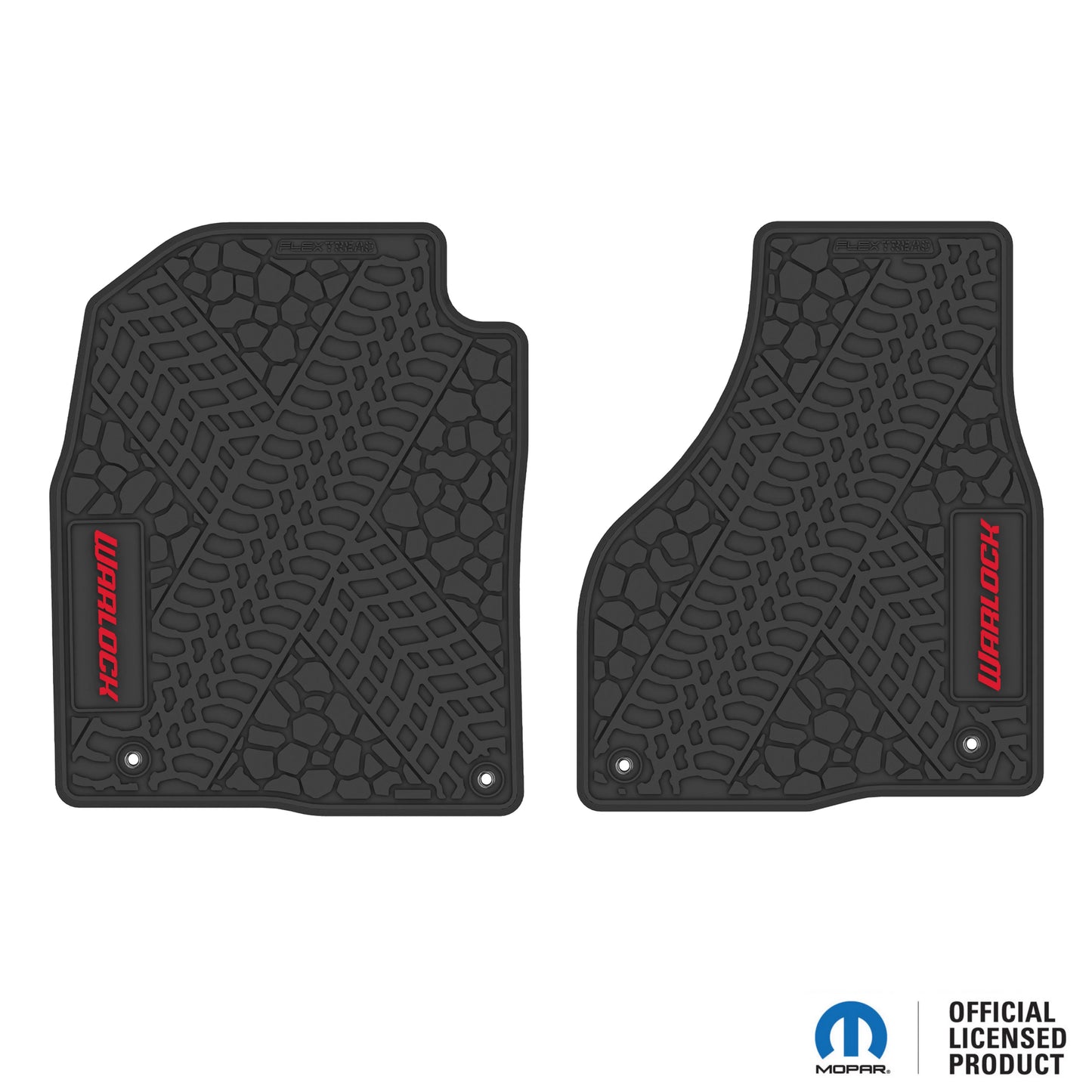 2019–2024 Ram 1500 Classic Floor Mats (2-Piece) – Warlock Logo