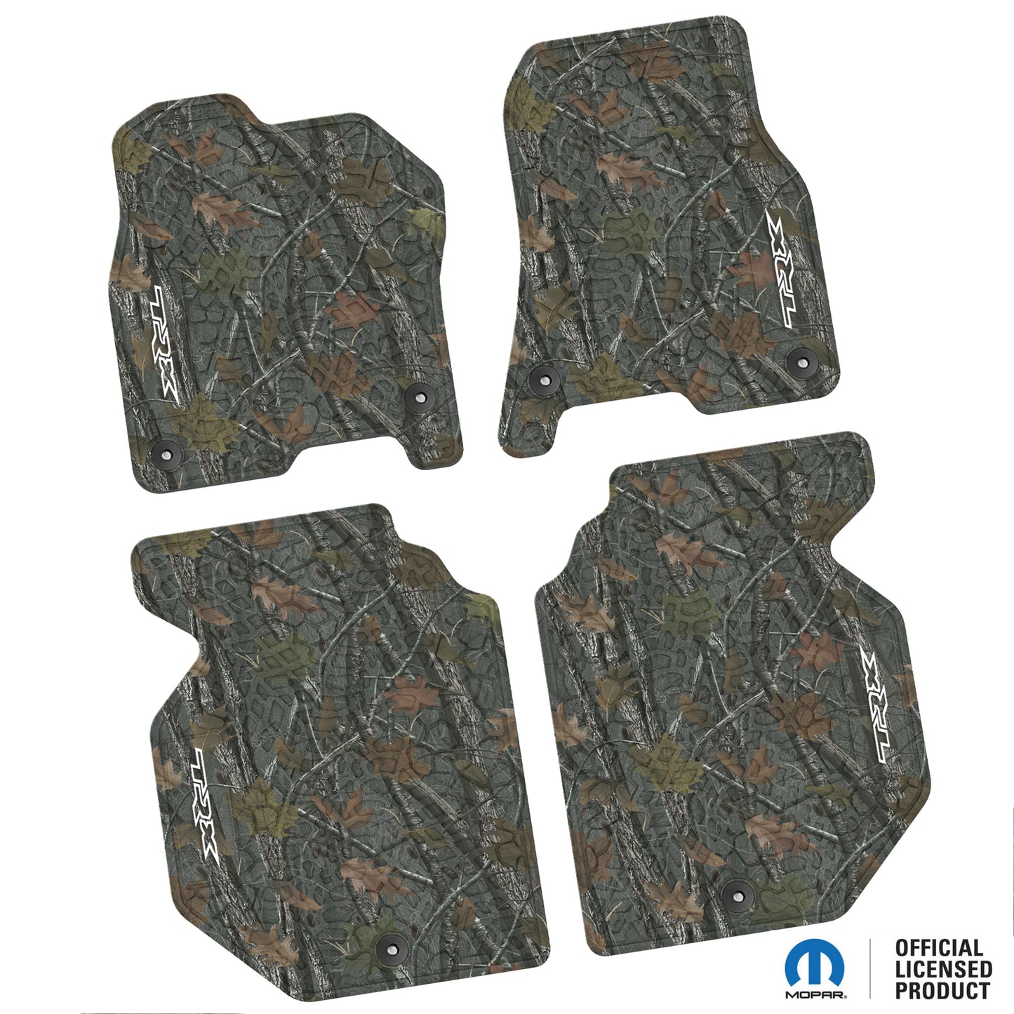 2019–2024 Ram 1500 Crew Cab Custom Floor Mats (4-Piece) w/ TRX Logo – Not for Classic Cab