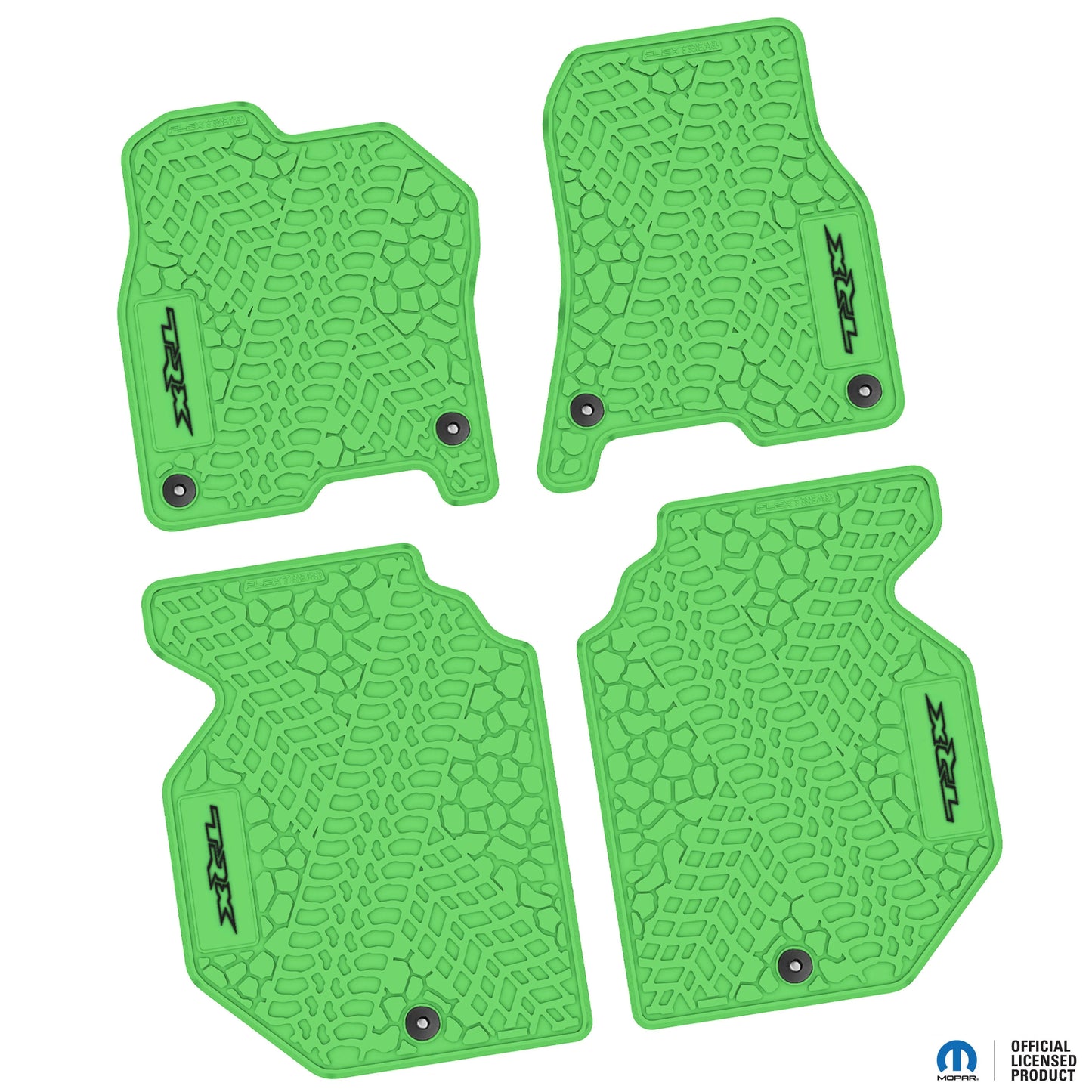 2019–2024 Ram 1500 Crew Cab Custom Floor Mats (4-Piece) w/ TRX Logo – Not for Classic Cab