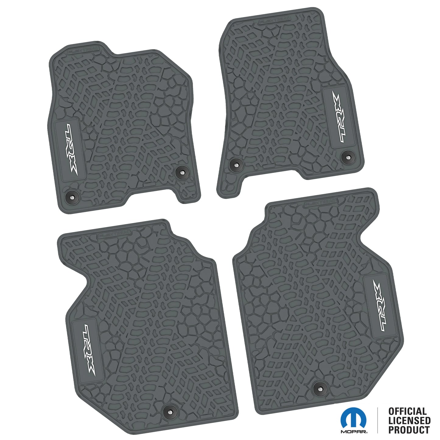 2019–2024 Ram 1500 Crew Cab Custom Floor Mats (4-Piece) w/ TRX Logo – Not for Classic Cab