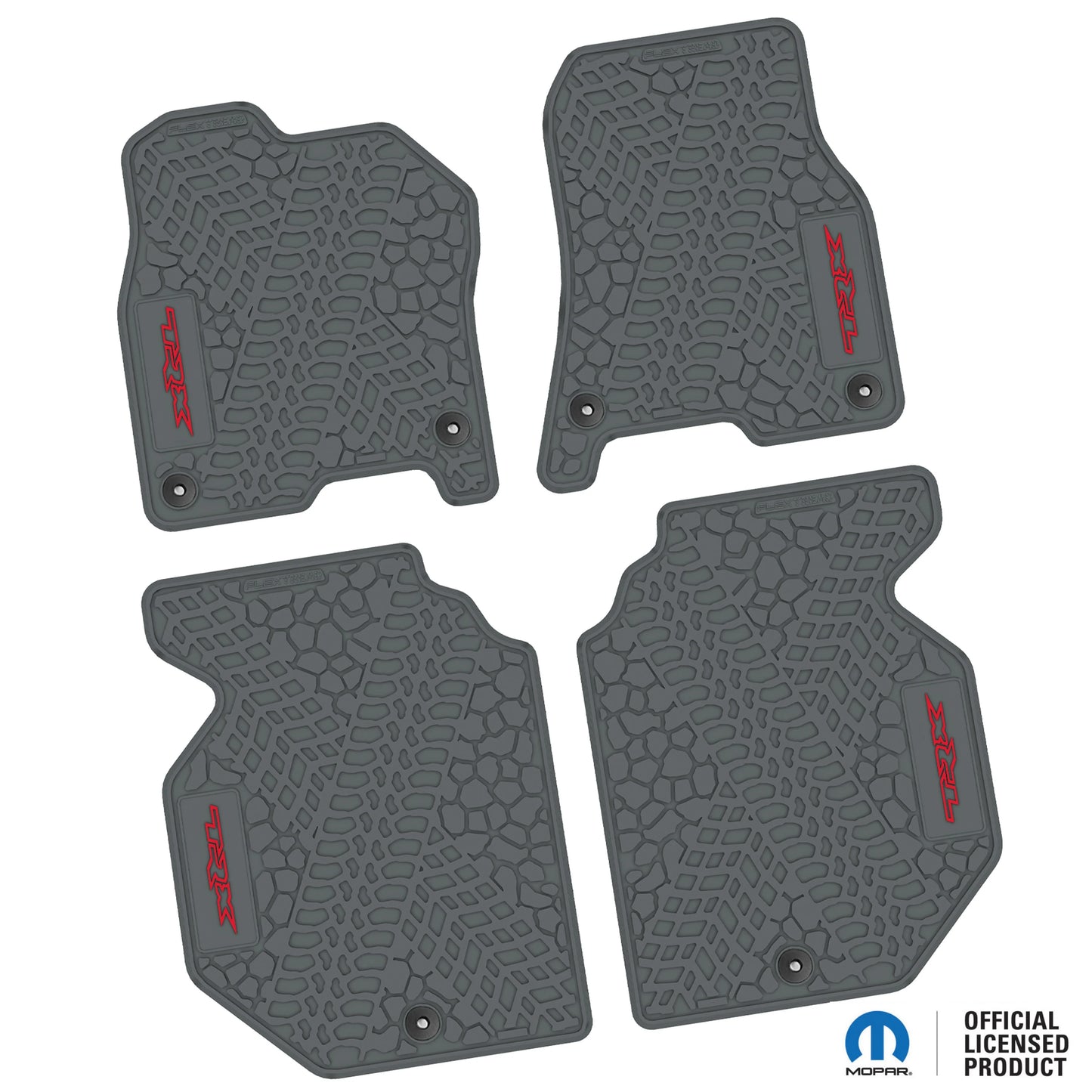 2019–2024 Ram 1500 Crew Cab Custom Floor Mats (4-Piece) w/ TRX Logo – Not for Classic Cab