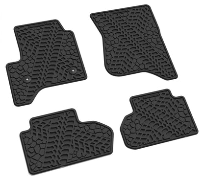 14-18 Chevrolet Silverado/GMC Sierra 1500/2500/3500 Double Cab Floor Mats (4pc)