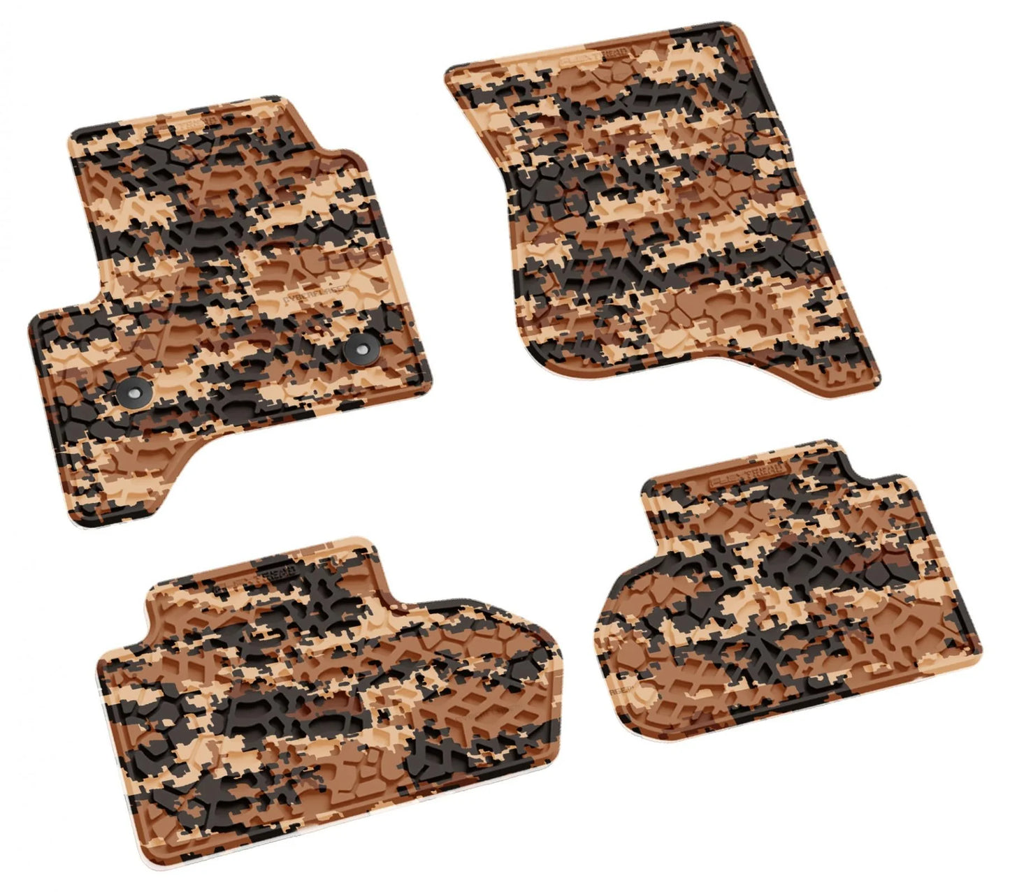 14-18 Chevrolet Silverado/GMC Sierra 1500/2500/3500 Double Cab Floor Mats (4pc)
