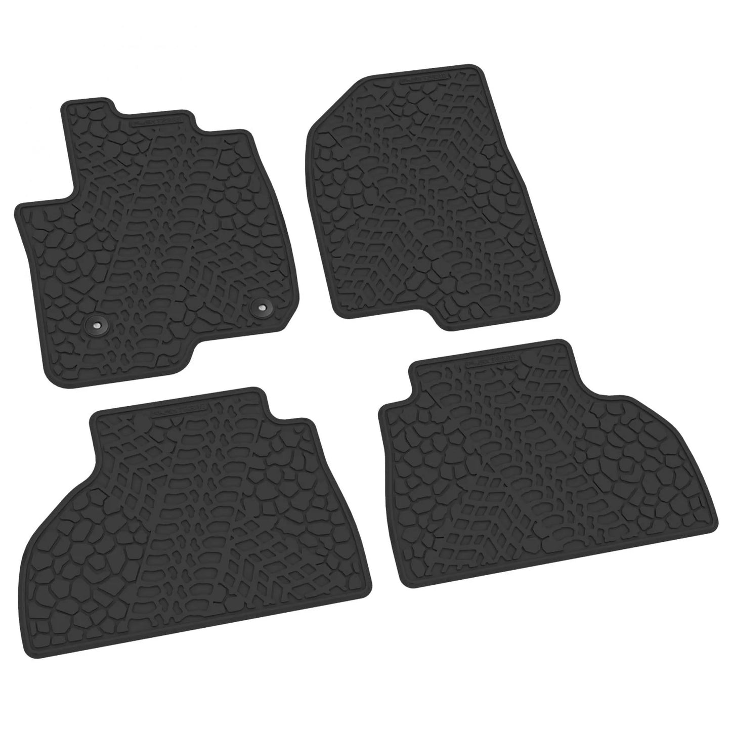 2019–2025 Chevrolet Silverado / GMC Sierra 1500, 2500 & 3500 Double Cab Custom Floor Mats (4-Piece)