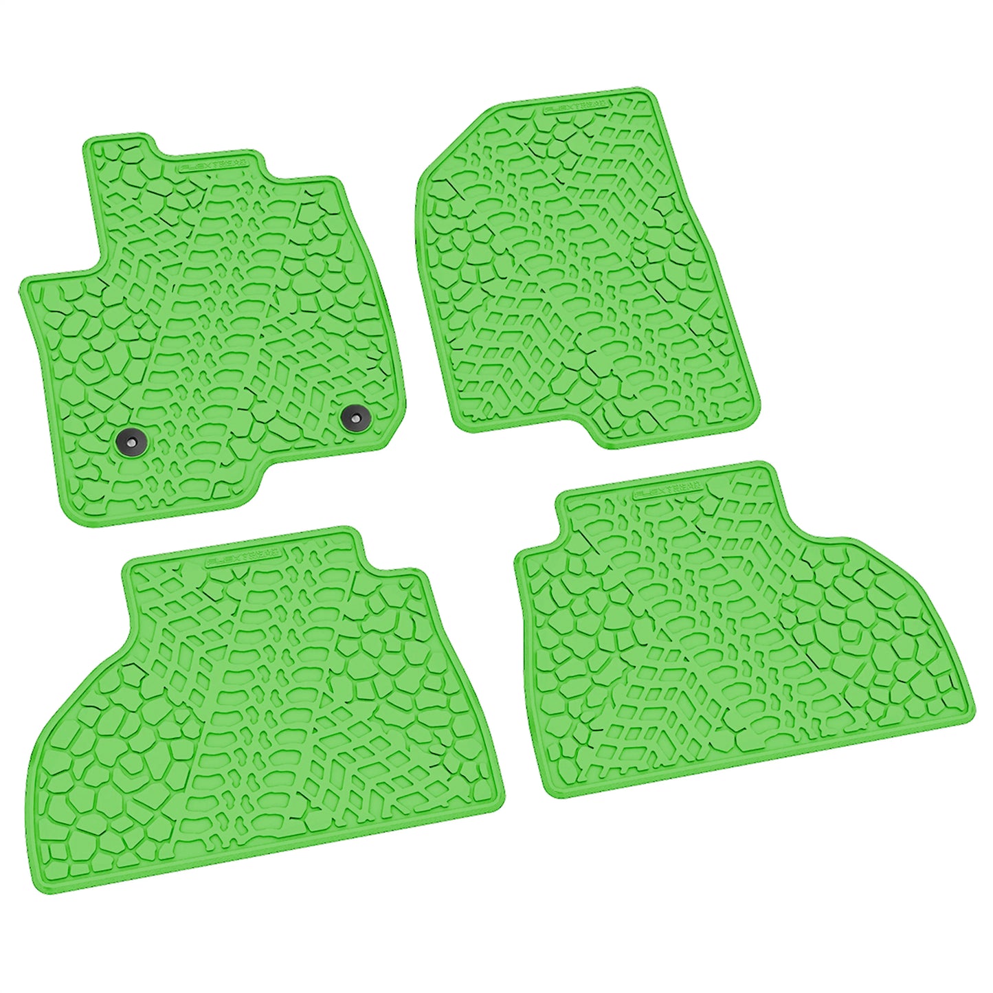 2019–2025 Chevrolet Silverado / GMC Sierra 1500, 2500 & 3500 Double Cab Custom Floor Mats (4-Piece)
