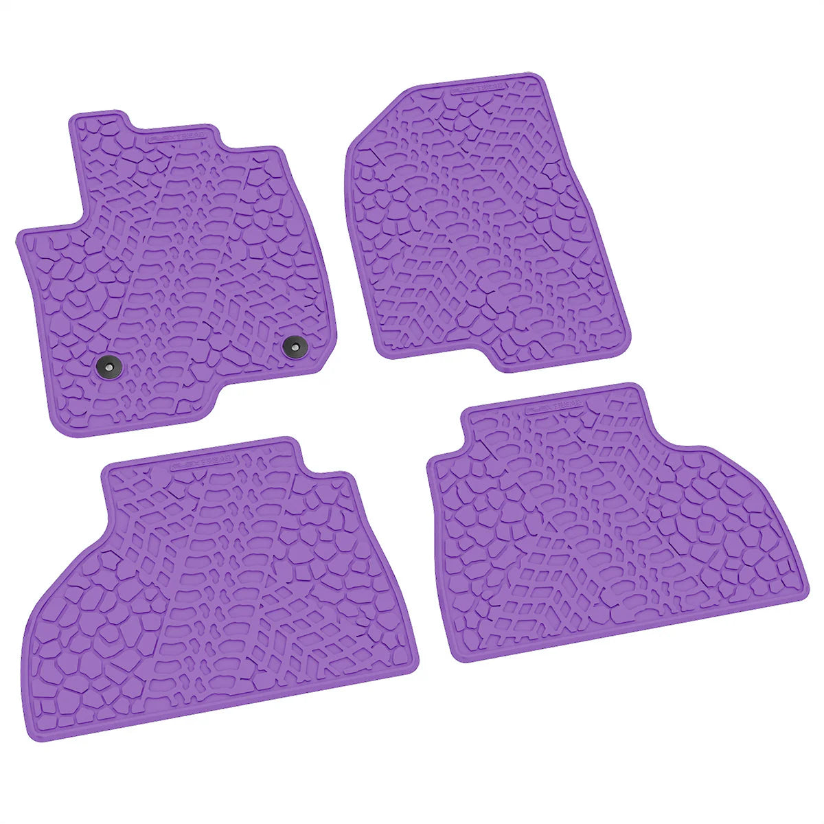 2019–2025 Chevrolet Silverado / GMC Sierra 1500, 2500 & 3500 Double Cab Custom Floor Mats (4-Piece)