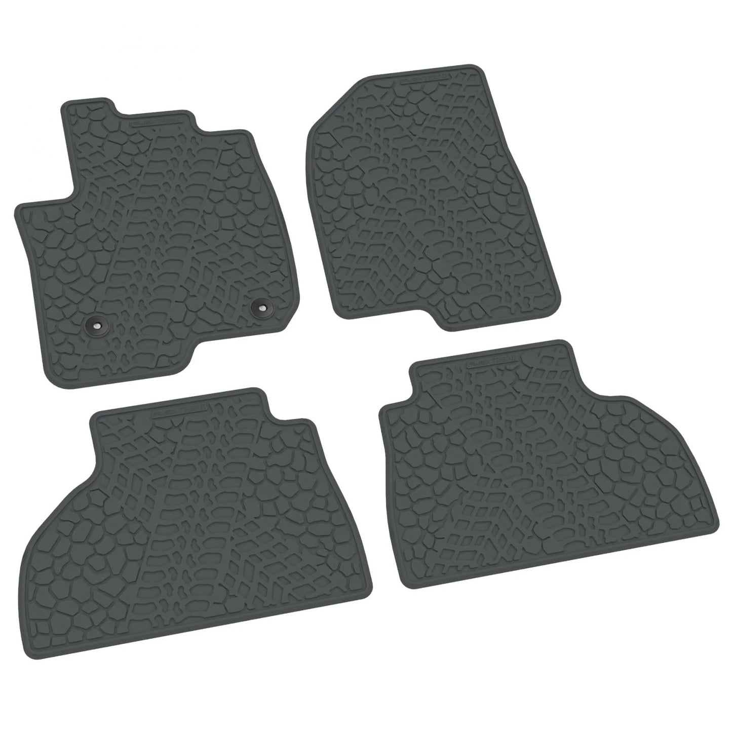 2019–2025 Chevrolet Silverado / GMC Sierra 1500, 2500 & 3500 Double Cab Custom Floor Mats (4-Piece)