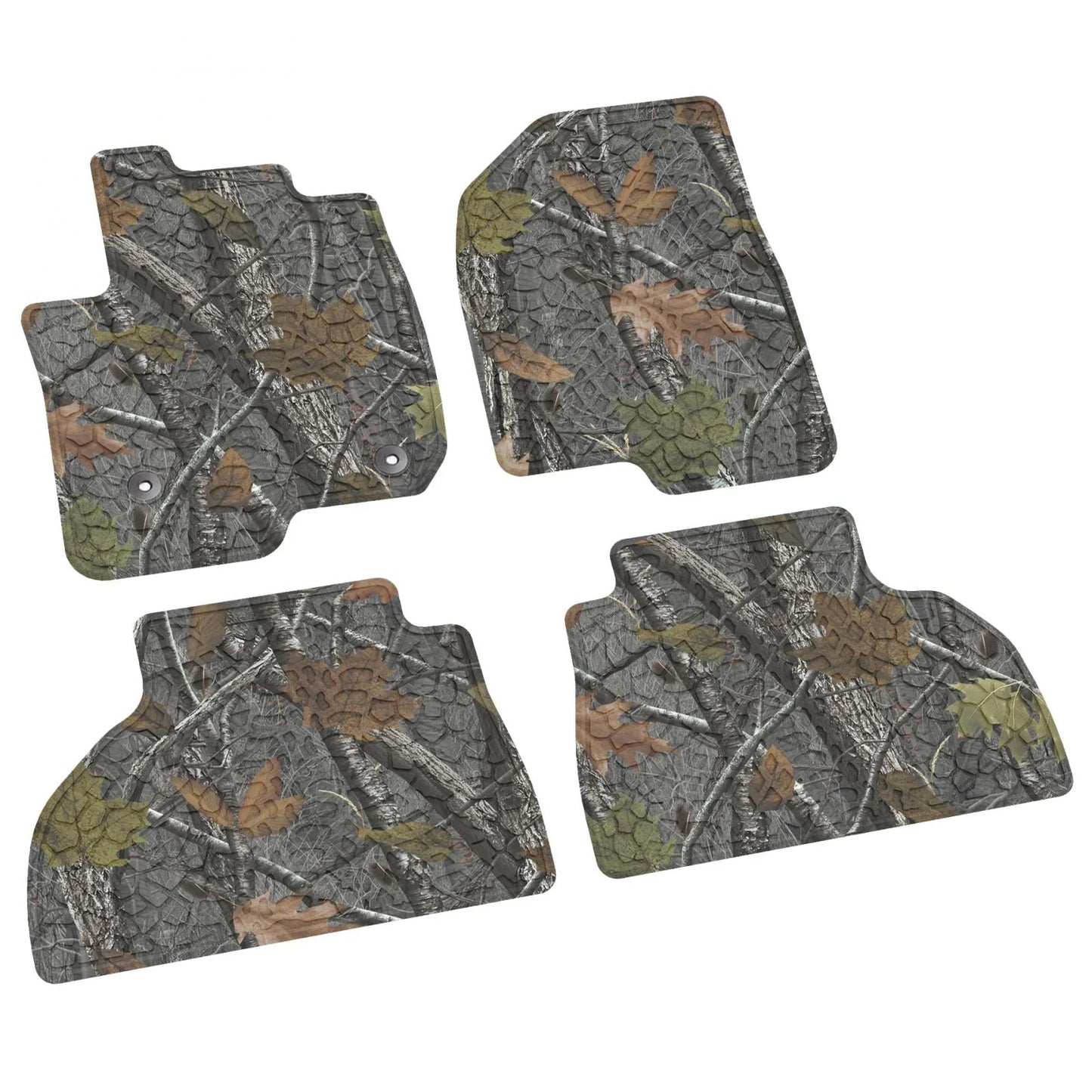 2019–2025 Chevrolet Silverado / GMC Sierra 1500, 2500 & 3500 Double Cab Custom Floor Mats (4-Piece)