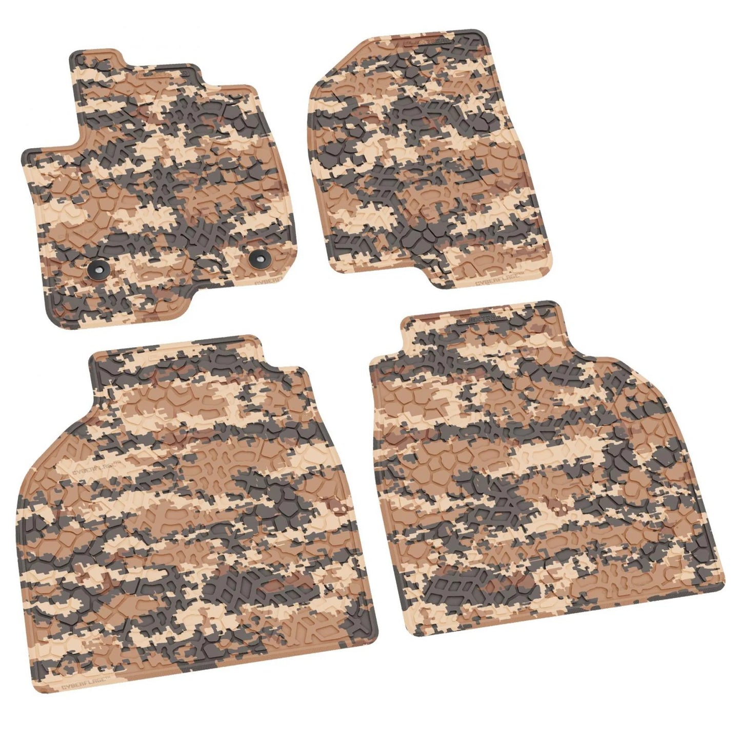 19-25 Chevrolet Silverado/GMC Sierra 1500/2500/3500 Crew Cab Floor Mats (4pc)