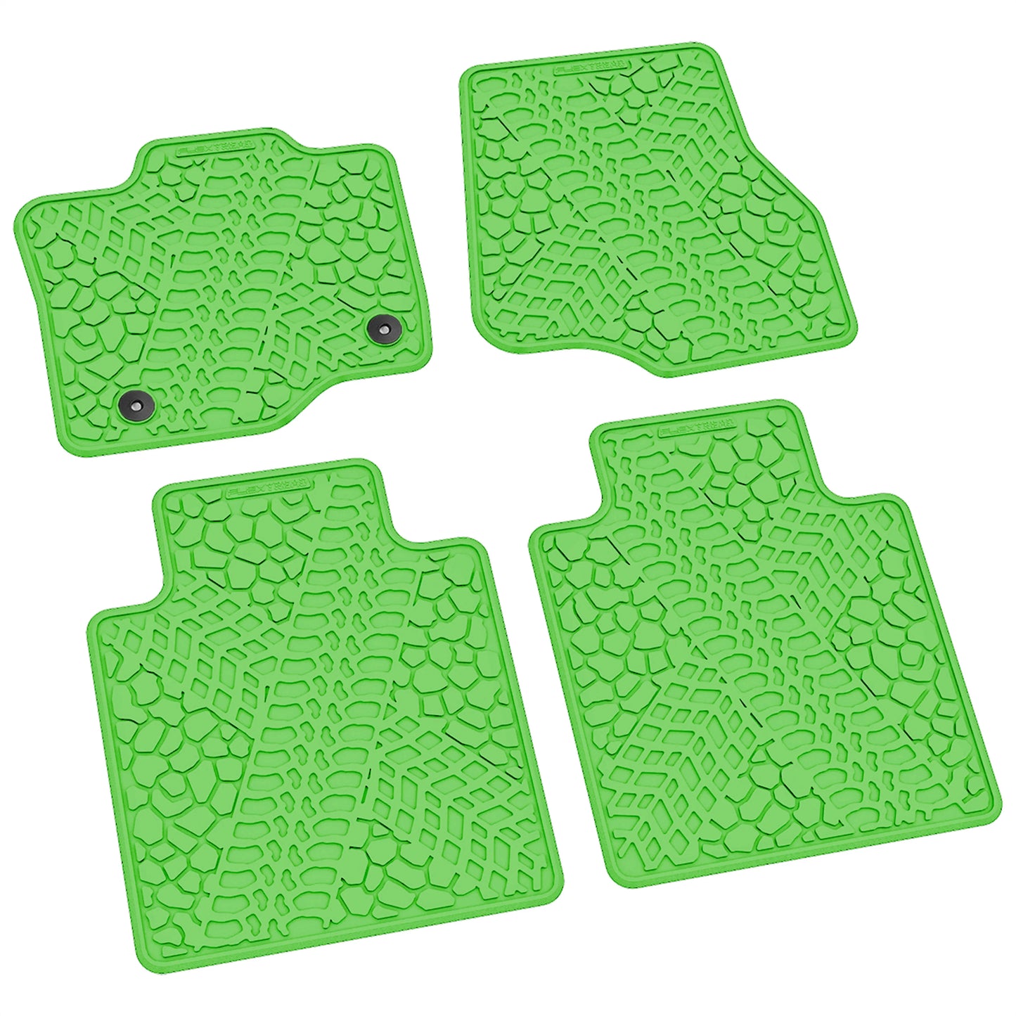 2015–2025 Ford F-150 SuperCrew Cab Custom Floor Mats (4-Piece)