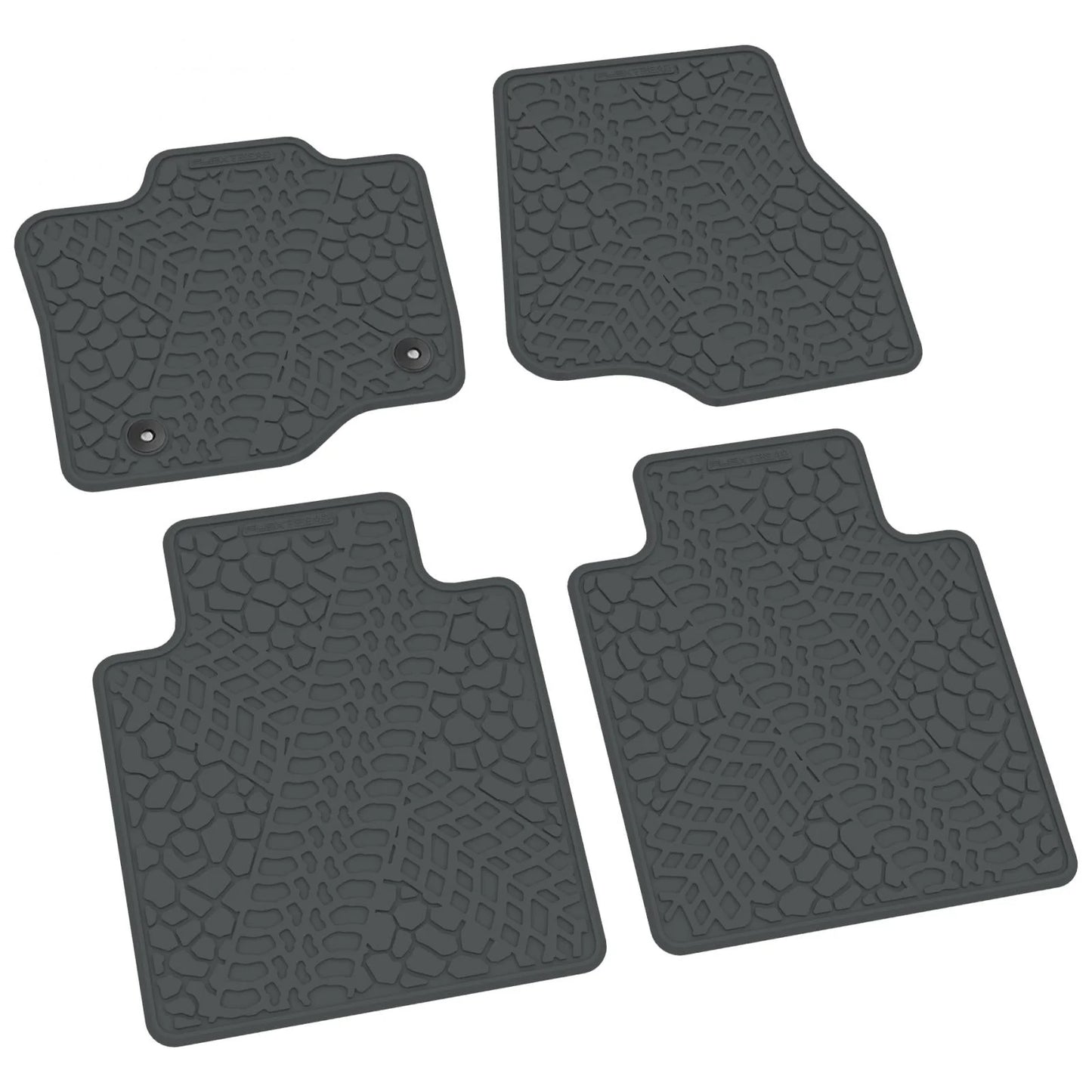 2015–2025 Ford F-150 SuperCrew Cab Custom Floor Mats (4-Piece)