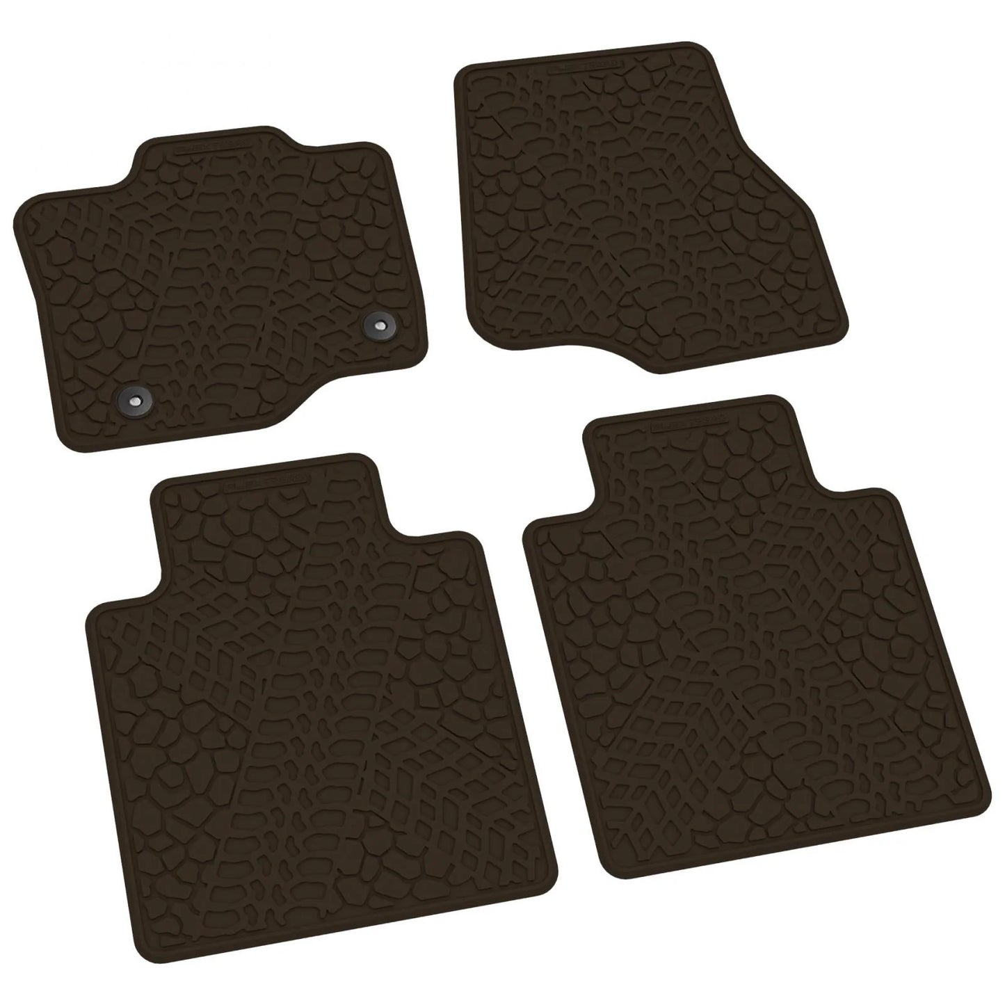 2015–2025 Ford F-150 SuperCrew Cab Custom Floor Mats (4-Piece)