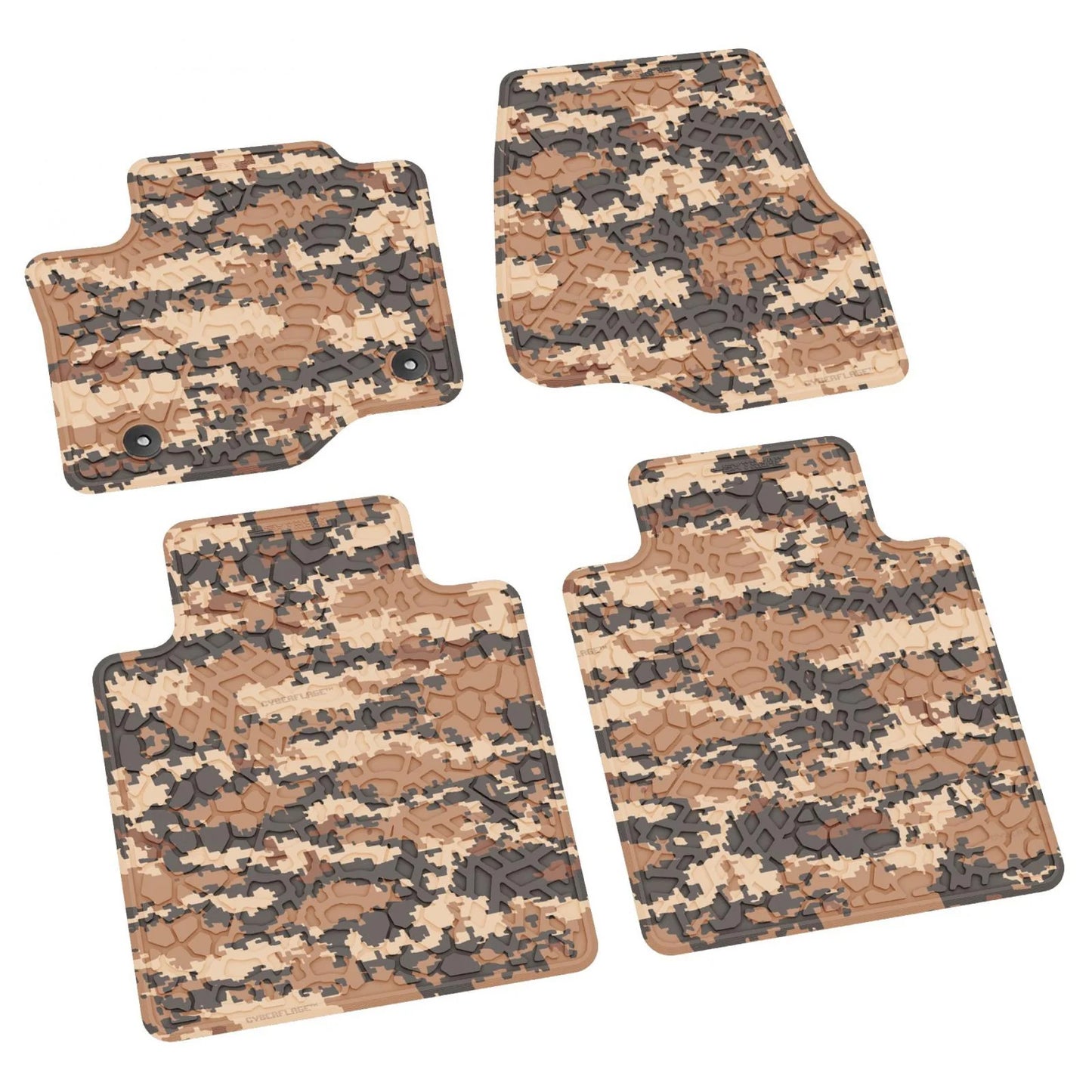17-25 Ford F-250/350/450/550 SuperCrew Cab Floor Mats (4pc)