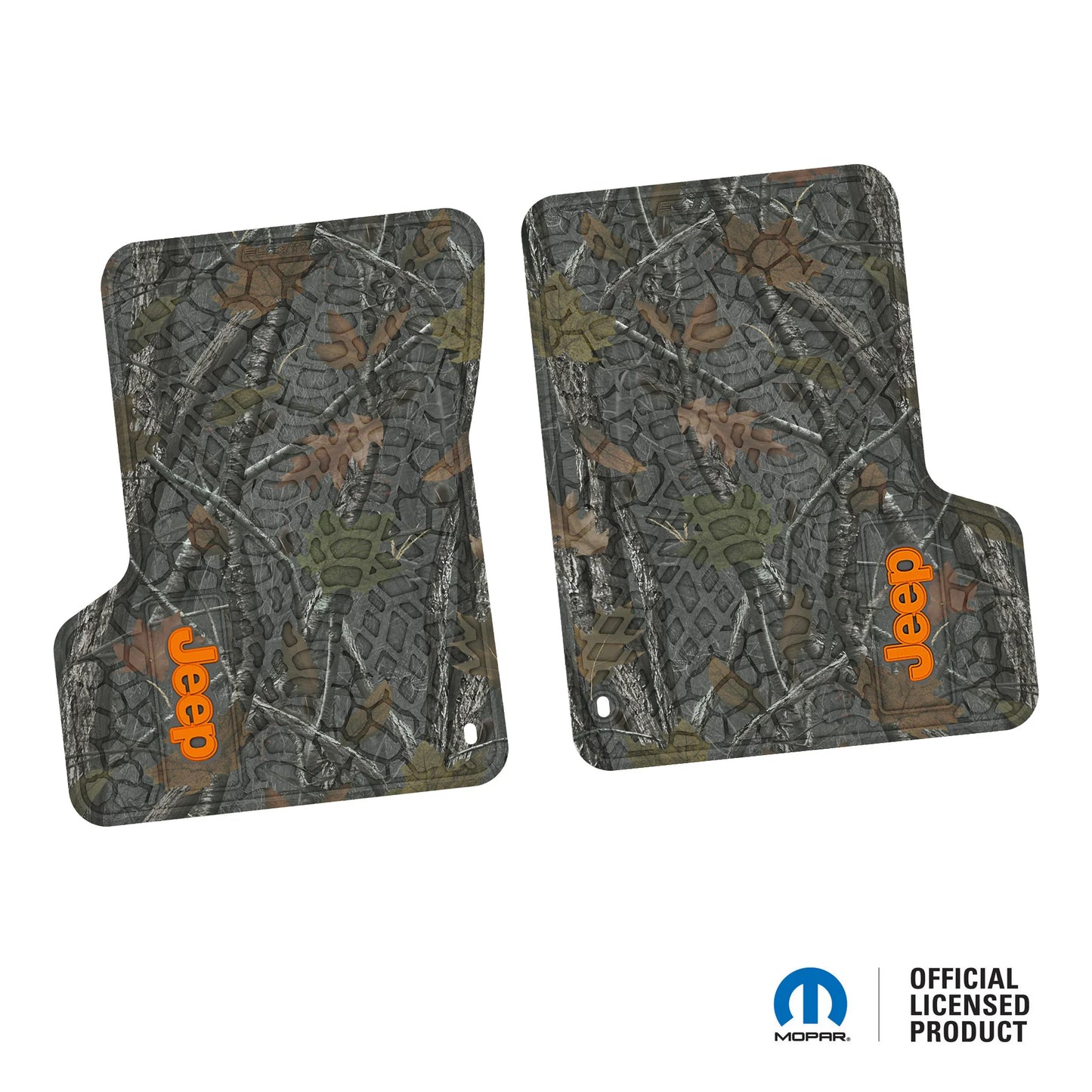 1997–2006 Jeep Wrangler TJ / LJ Floor Mats (2-Piece) – Jeep Logo