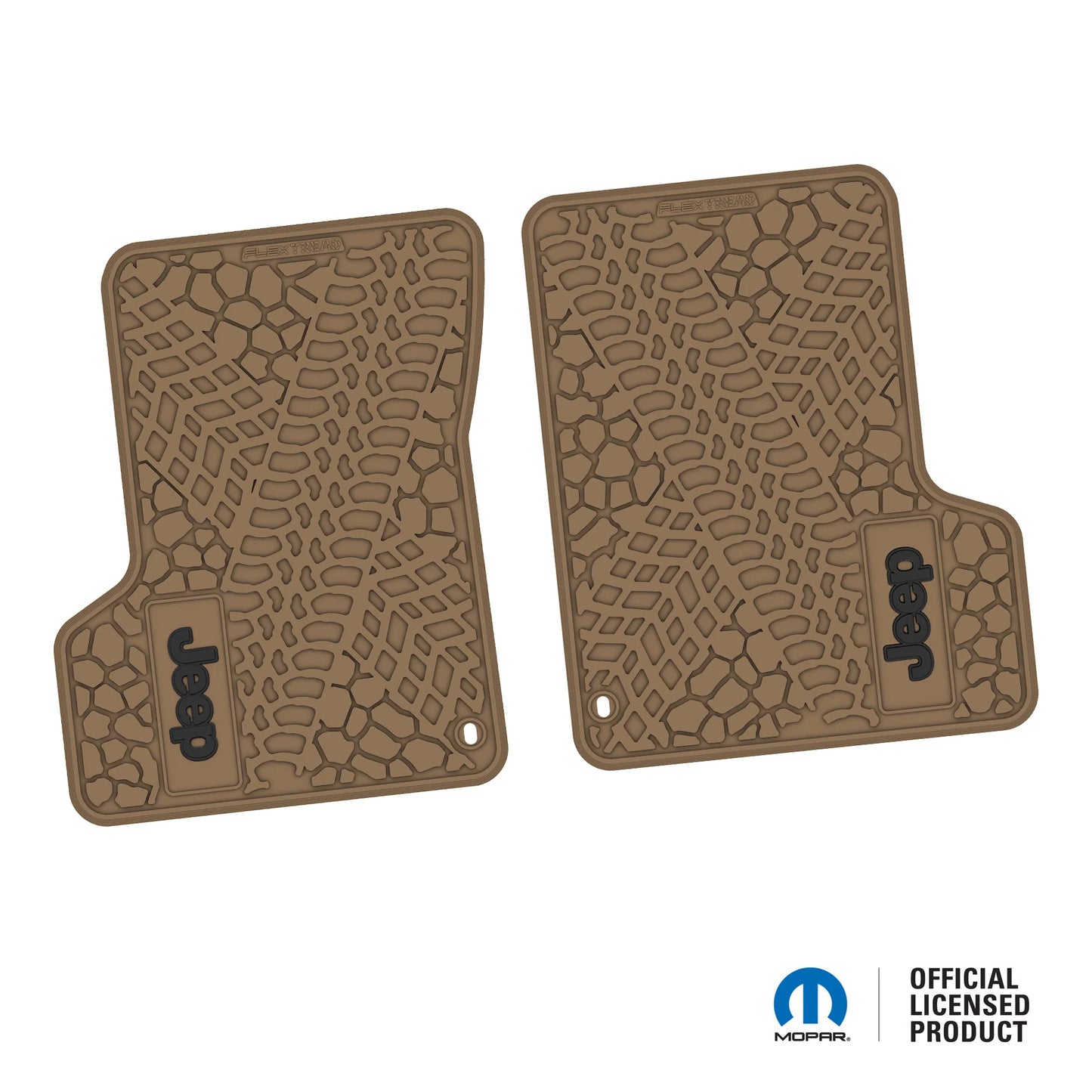 1997–2006 Jeep Wrangler TJ / LJ Floor Mats (2-Piece) – Jeep Logo