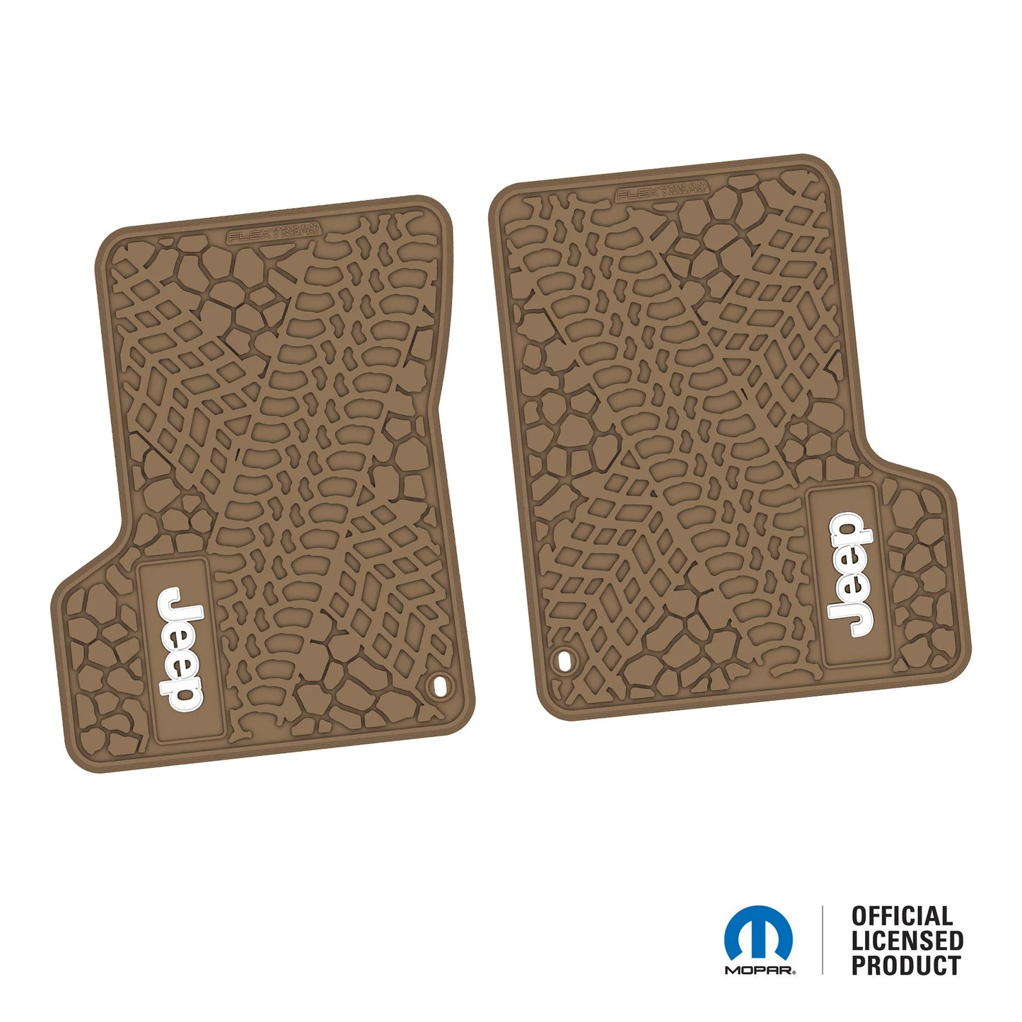 1997–2006 Jeep Wrangler TJ / LJ Floor Mats (2-Piece) – Jeep Logo