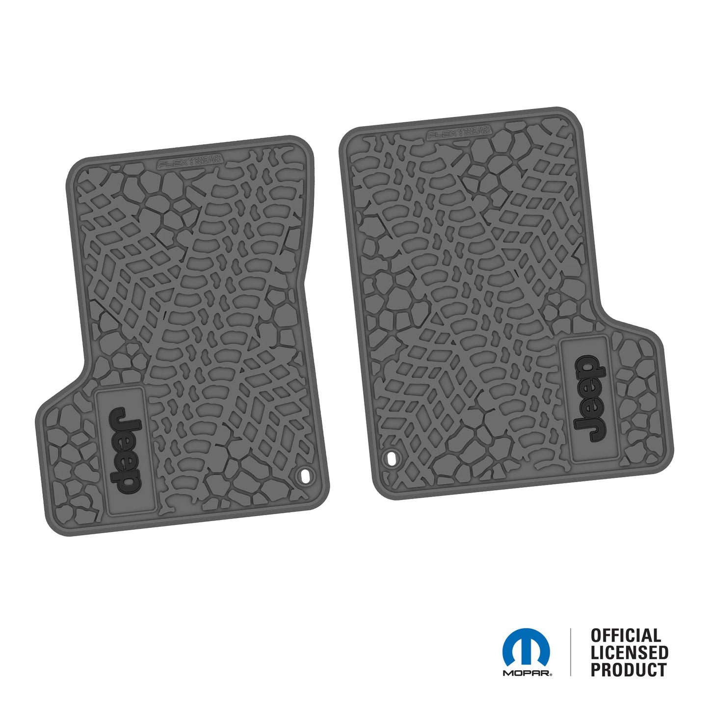 1997–2006 Jeep Wrangler TJ / LJ Floor Mats (2-Piece) – Jeep Logo