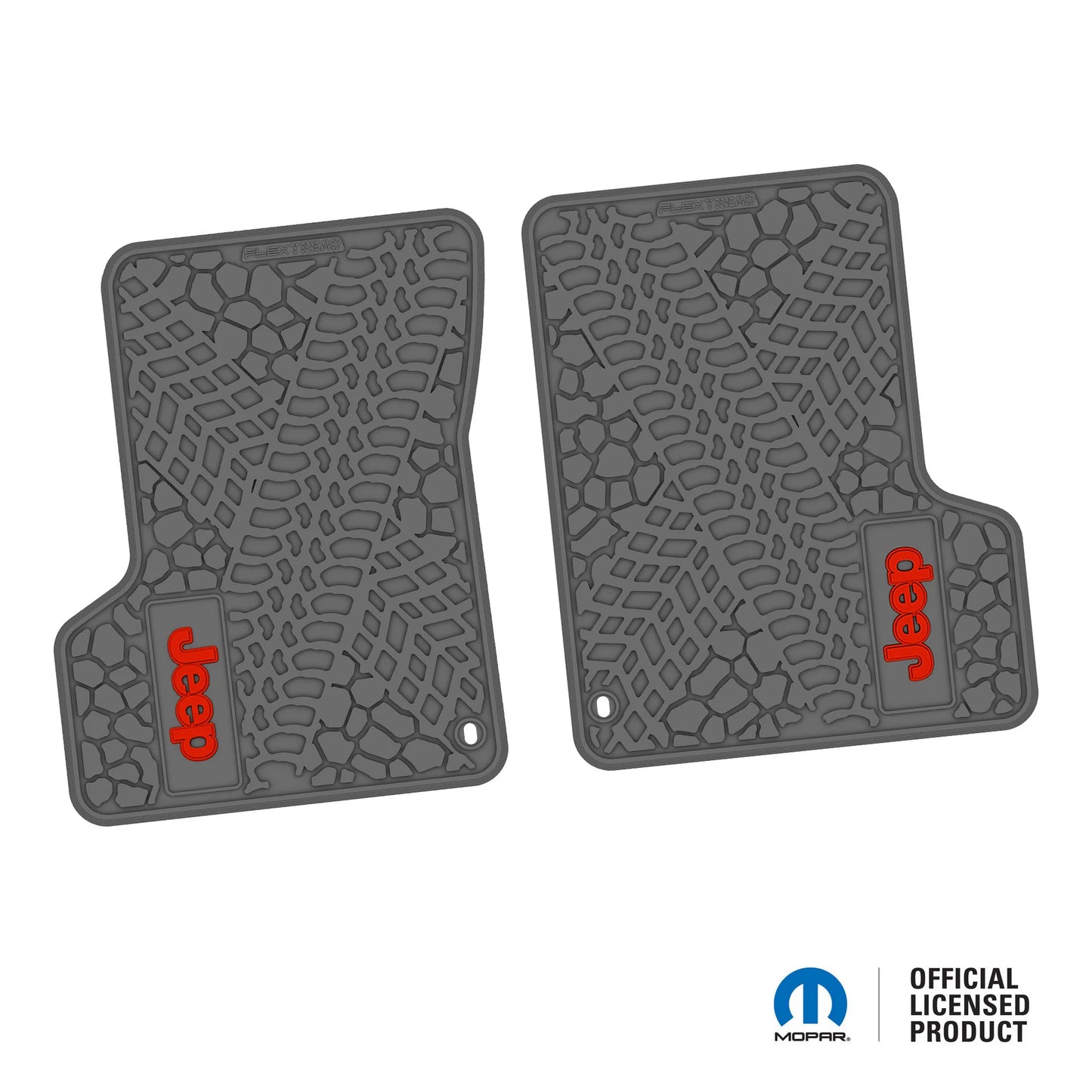 1997–2006 Jeep Wrangler TJ / LJ Floor Mats (2-Piece) – Jeep Logo