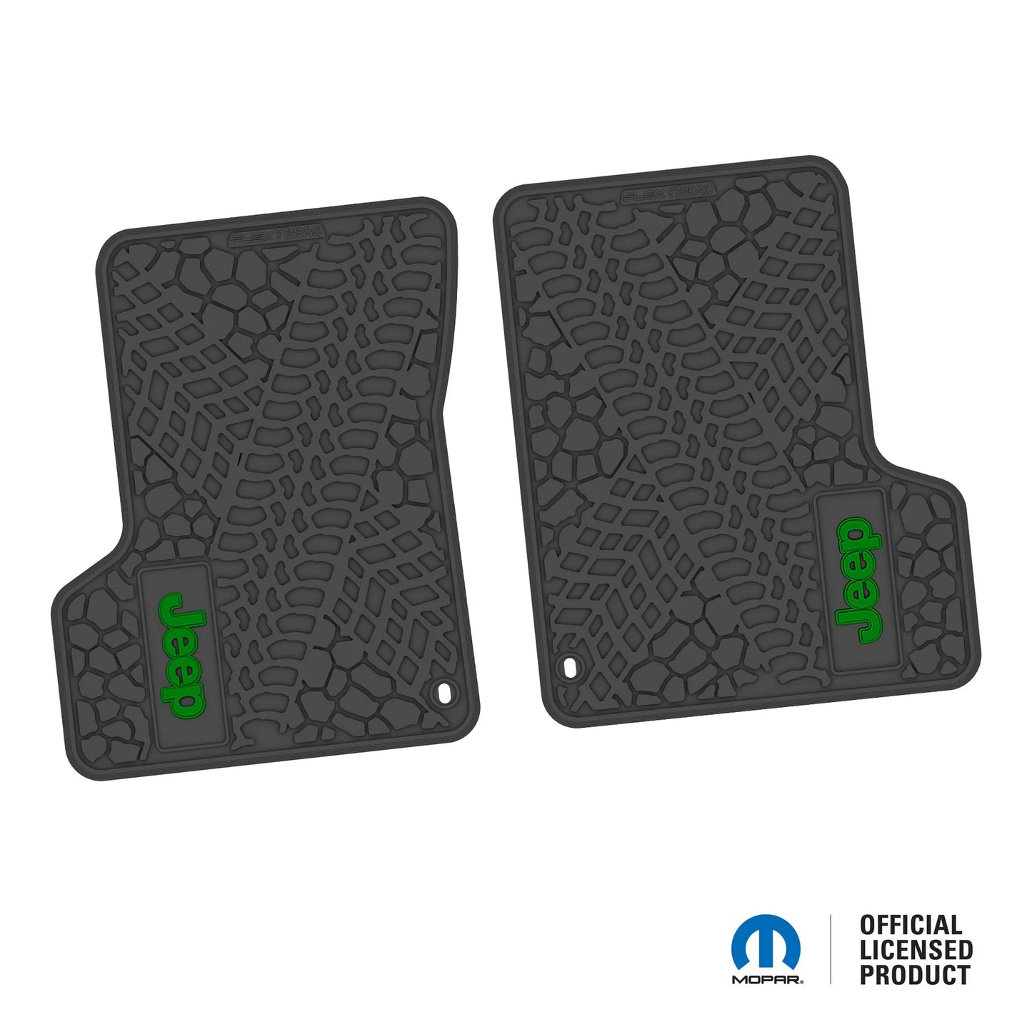 1997–2006 Jeep Wrangler TJ / LJ Floor Mats (2-Piece) – Jeep Logo