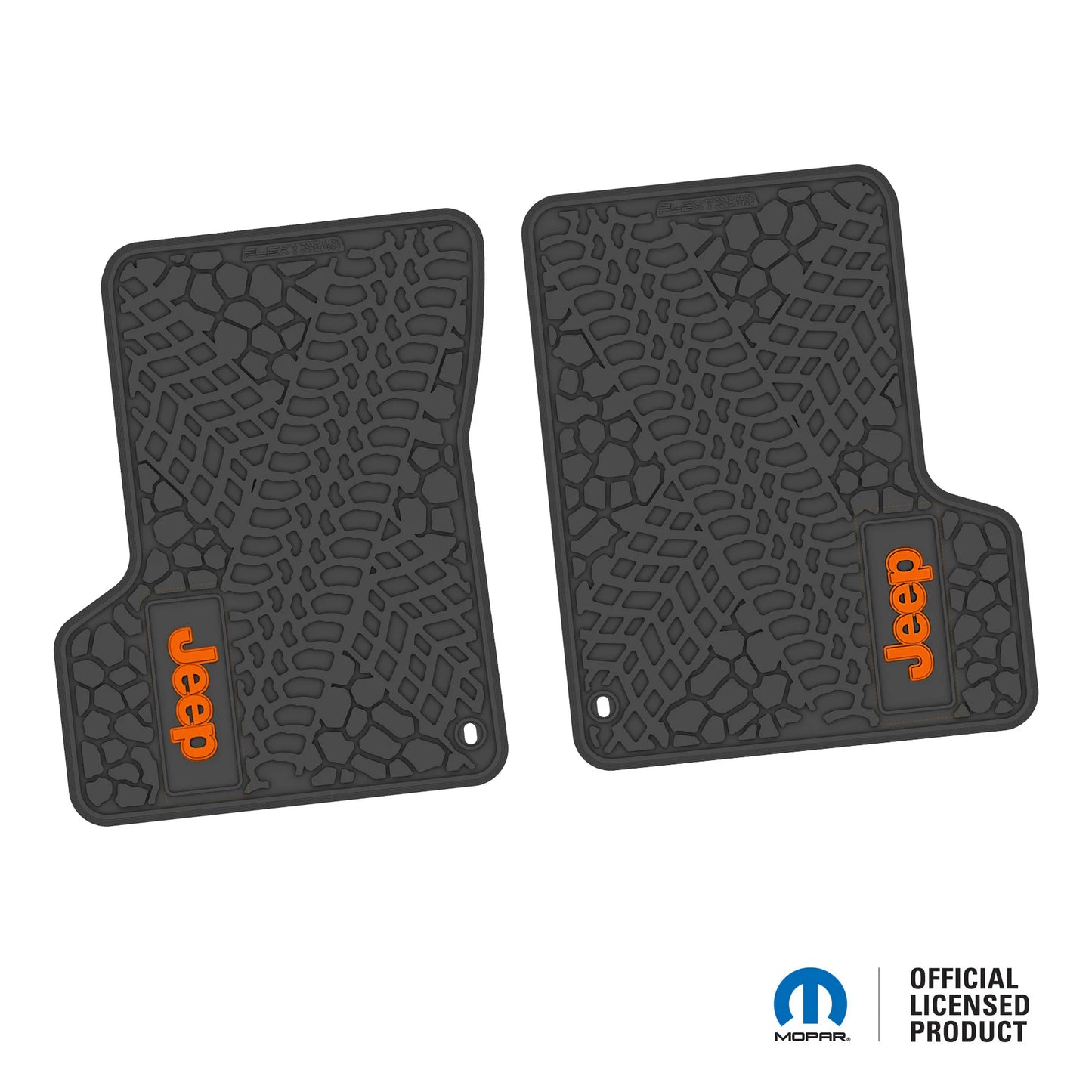 1997–2006 Jeep Wrangler TJ / LJ Floor Mats (2-Piece) – Jeep Logo