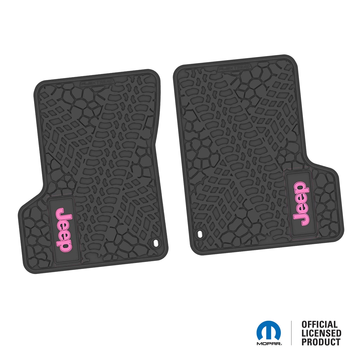 1997–2006 Jeep Wrangler TJ / LJ Floor Mats (2-Piece) – Jeep Logo