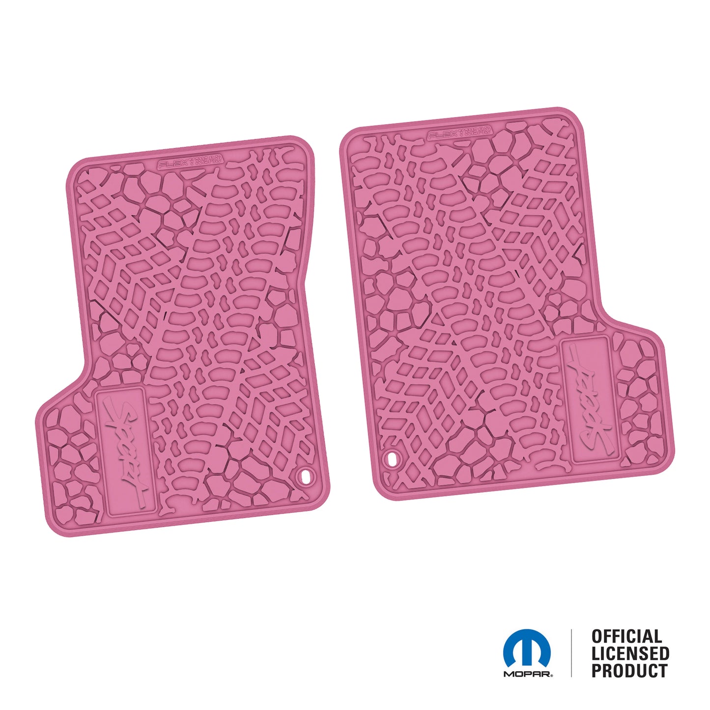 1997–2006 Jeep Wrangler TJ / LJ Floor Mats (2-Piece) – Sport Logo (97–02)