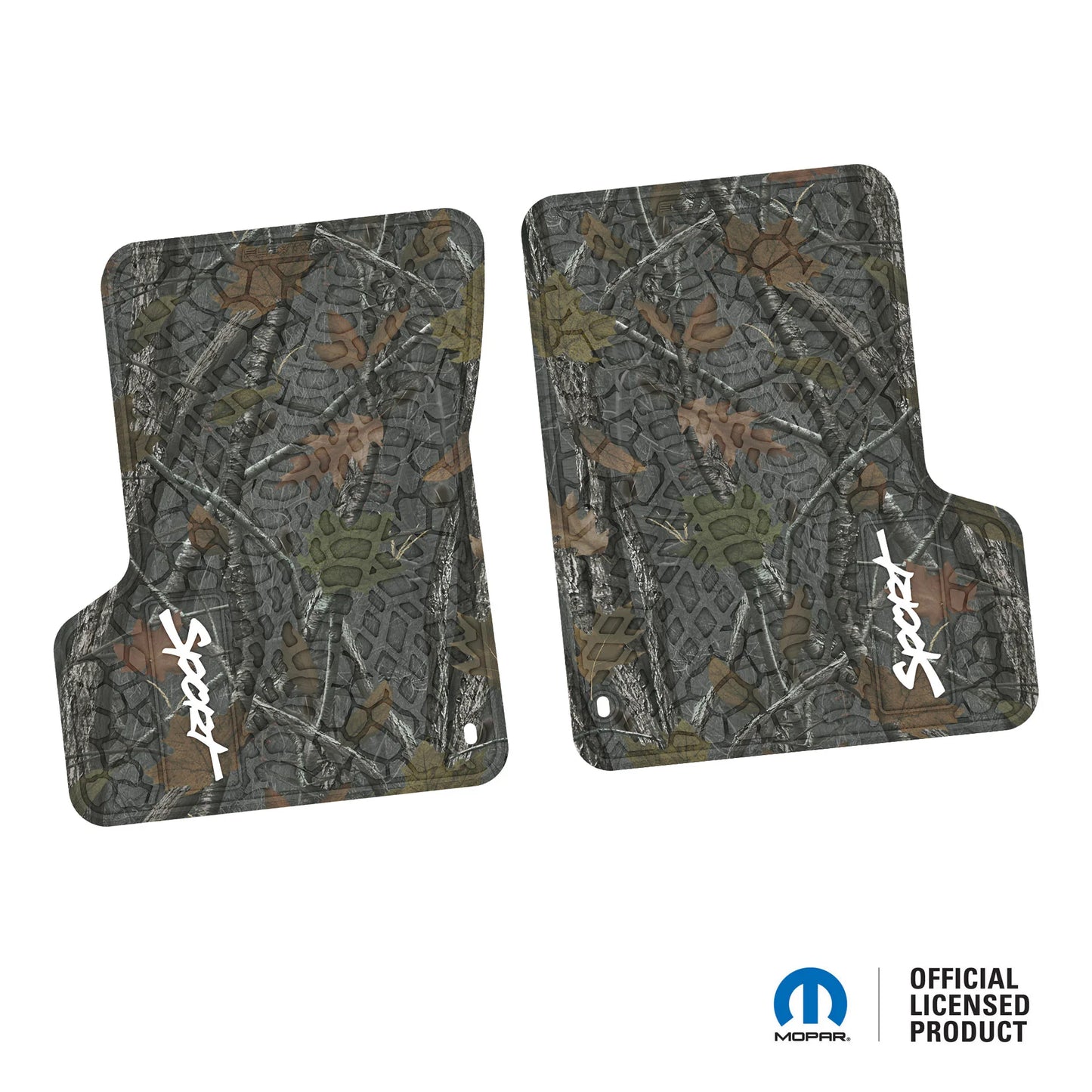 1997–2006 Jeep Wrangler TJ / LJ Floor Mats (2-Piece) – Sport Logo (97–02)