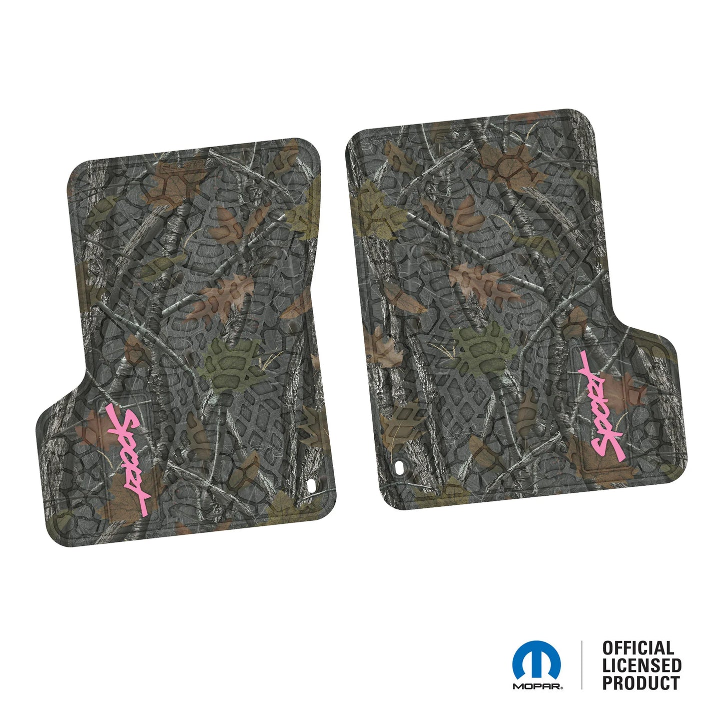 1997–2006 Jeep Wrangler TJ / LJ Floor Mats (2-Piece) – Sport Logo (97–02)