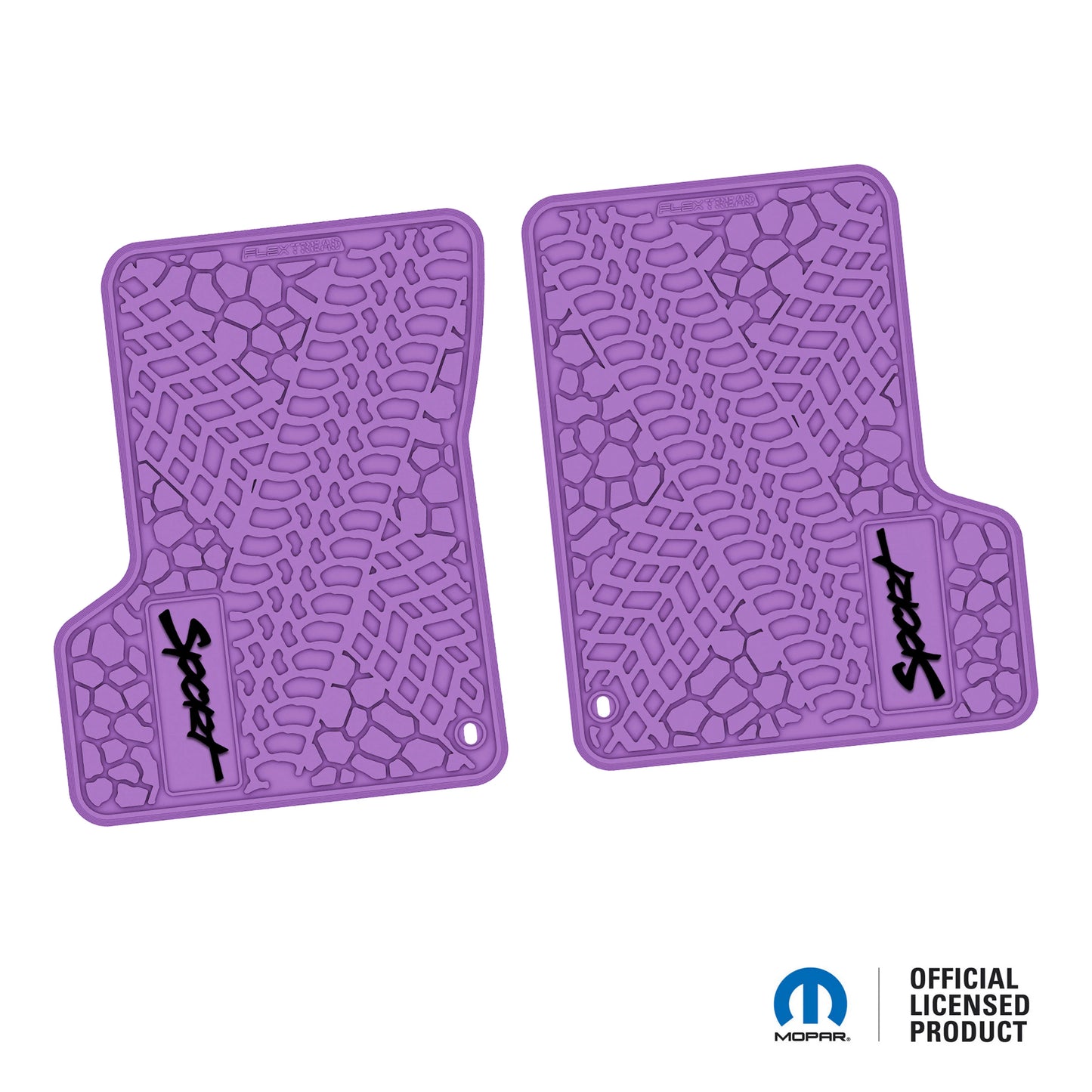 1997–2006 Jeep Wrangler TJ / LJ Floor Mats (2-Piece) – Sport Logo (97–02)