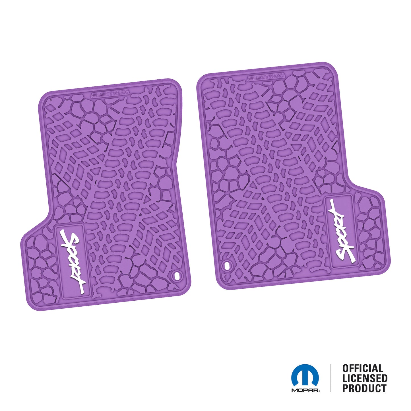 1997–2006 Jeep Wrangler TJ / LJ Floor Mats (2-Piece) – Sport Logo (97–02)