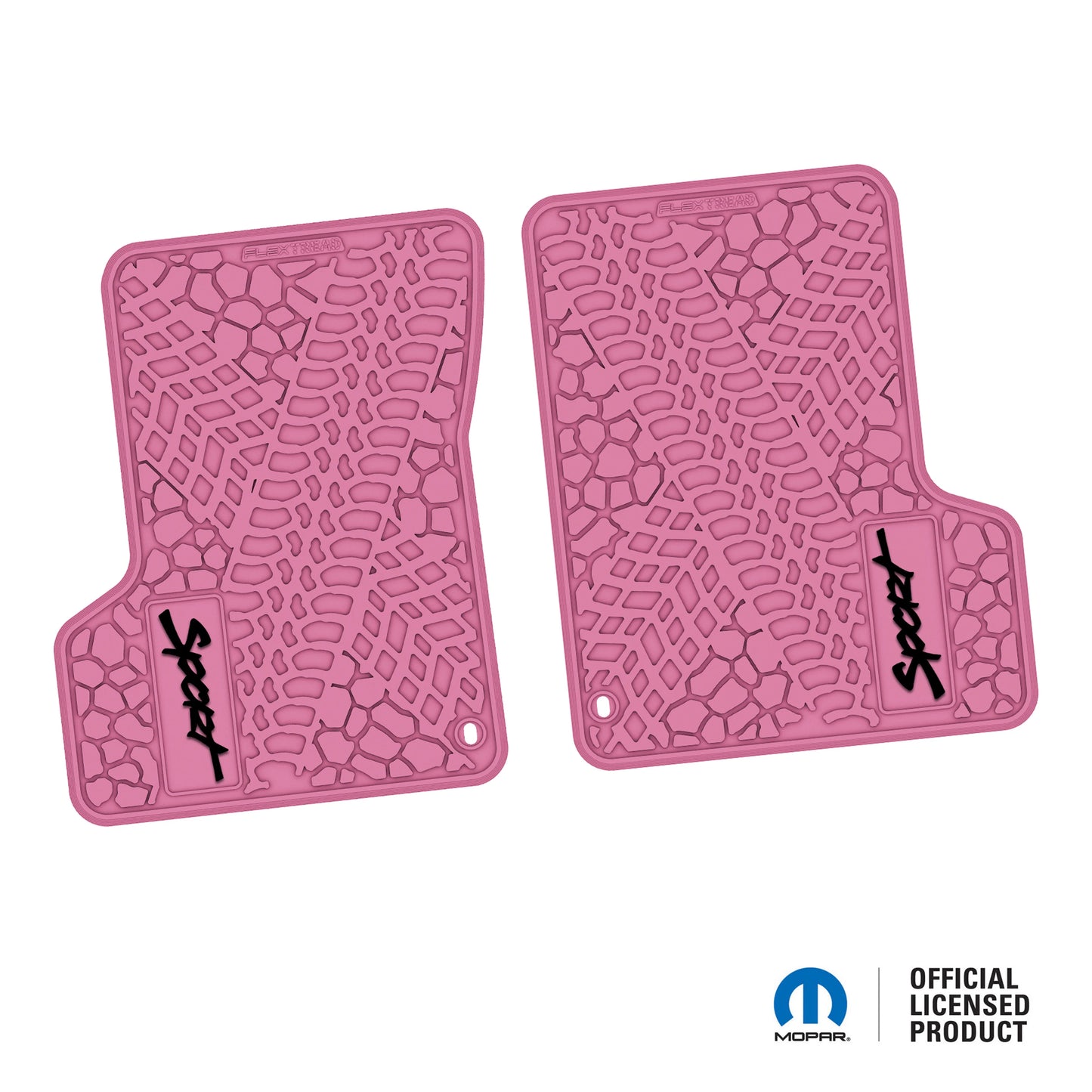 1997–2006 Jeep Wrangler TJ / LJ Floor Mats (2-Piece) – Sport Logo (97–02)