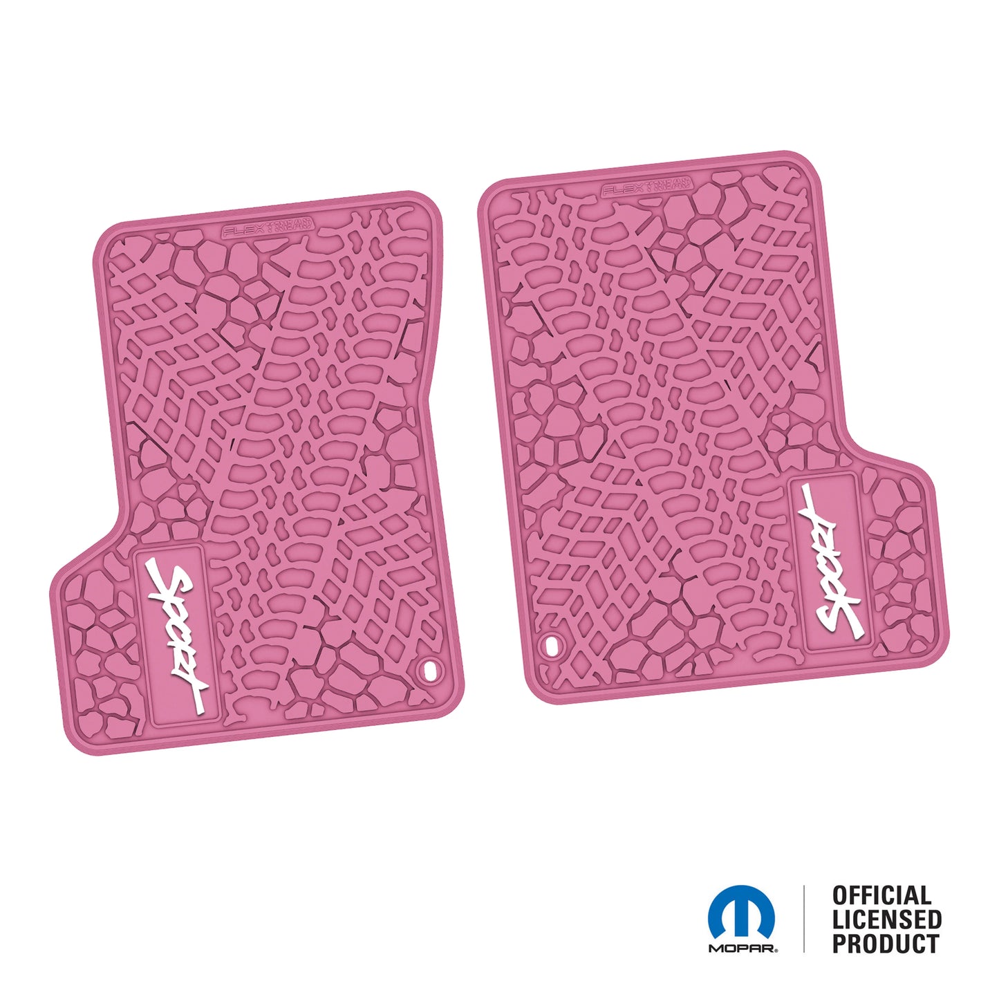 1997–2006 Jeep Wrangler TJ / LJ Floor Mats (2-Piece) – Sport Logo (97–02)