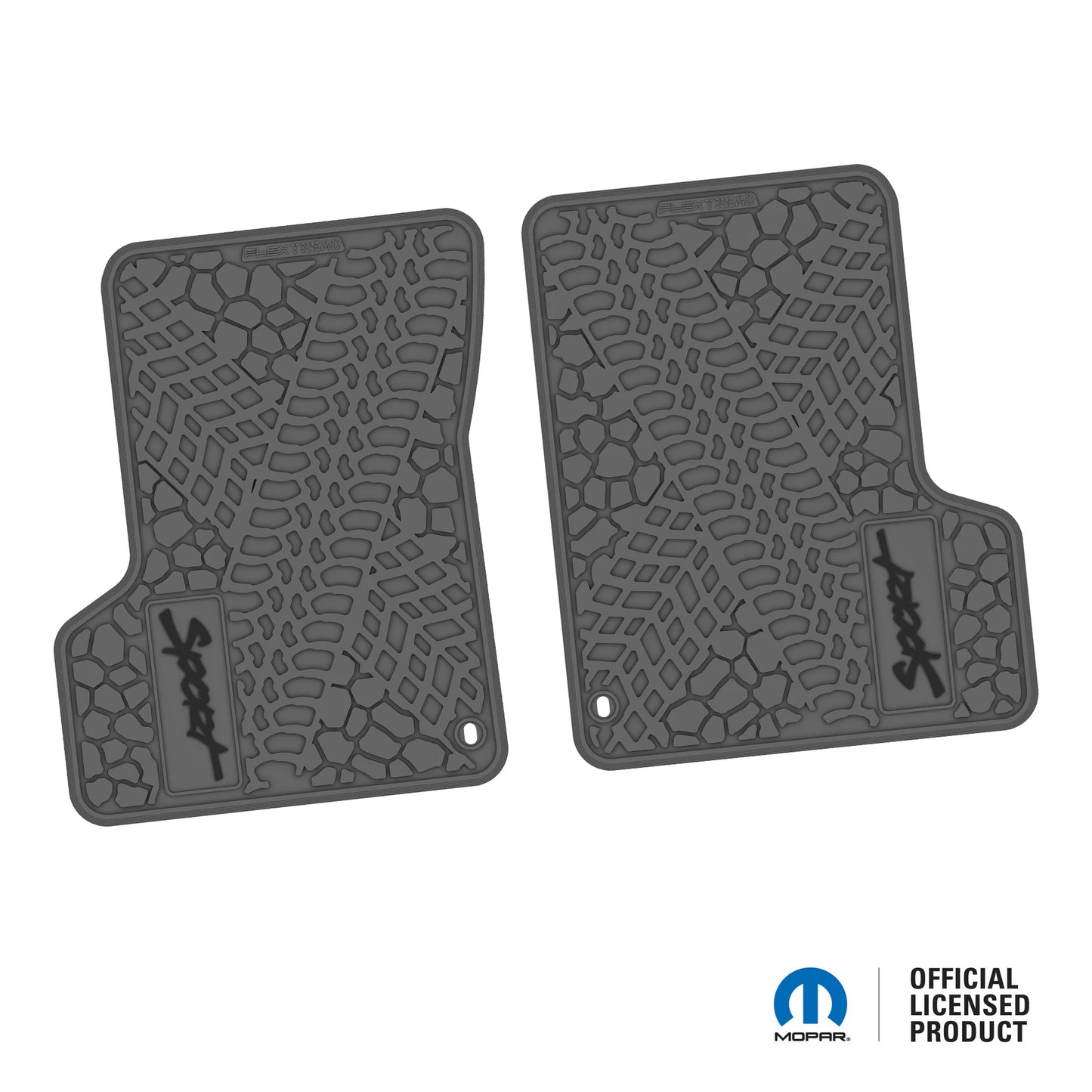 1997–2006 Jeep Wrangler TJ / LJ Floor Mats (2-Piece) – Sport Logo (97–02)