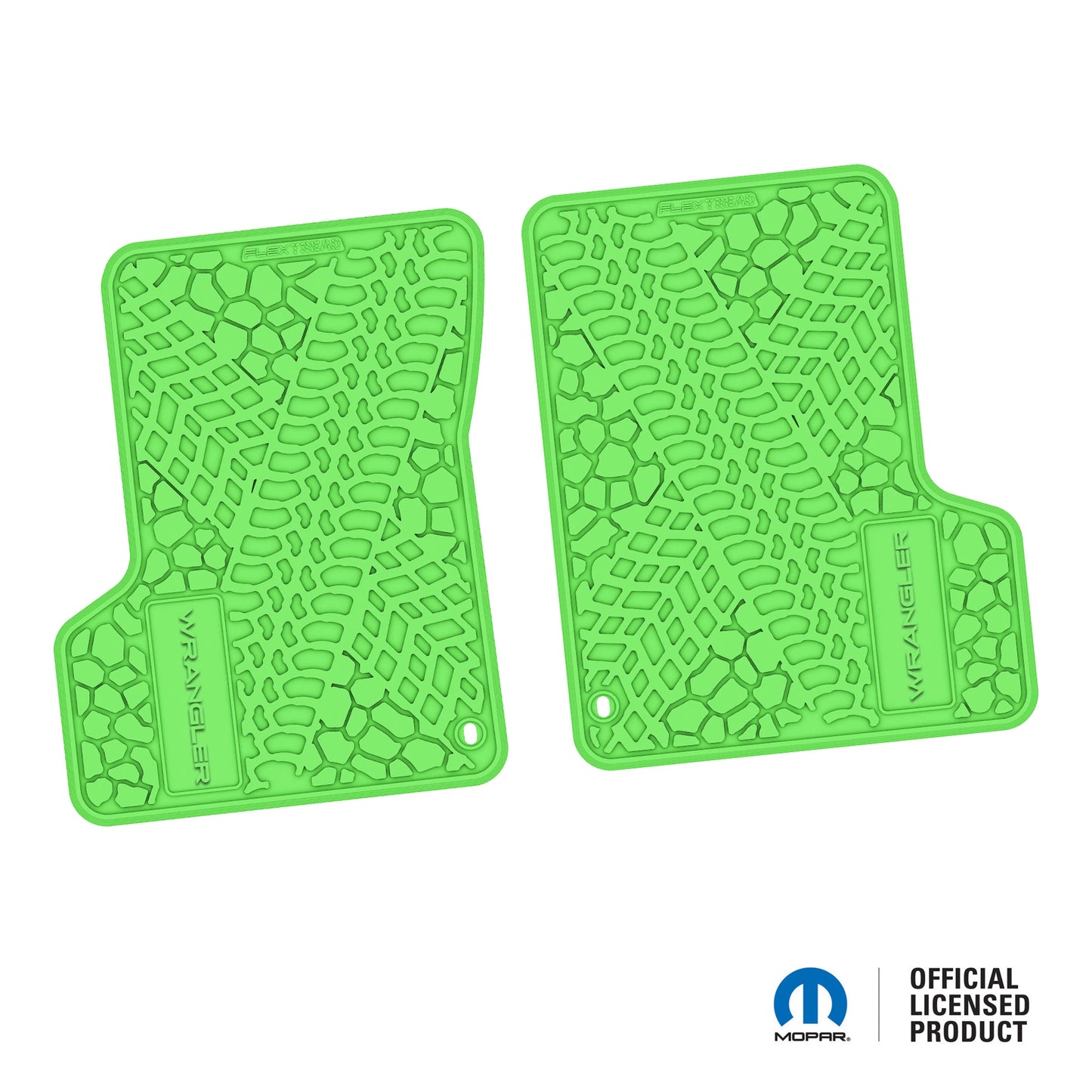 1997–2006 Jeep Wrangler TJ / LJ Floor Mats (2-Piece) – Wrangler Logo