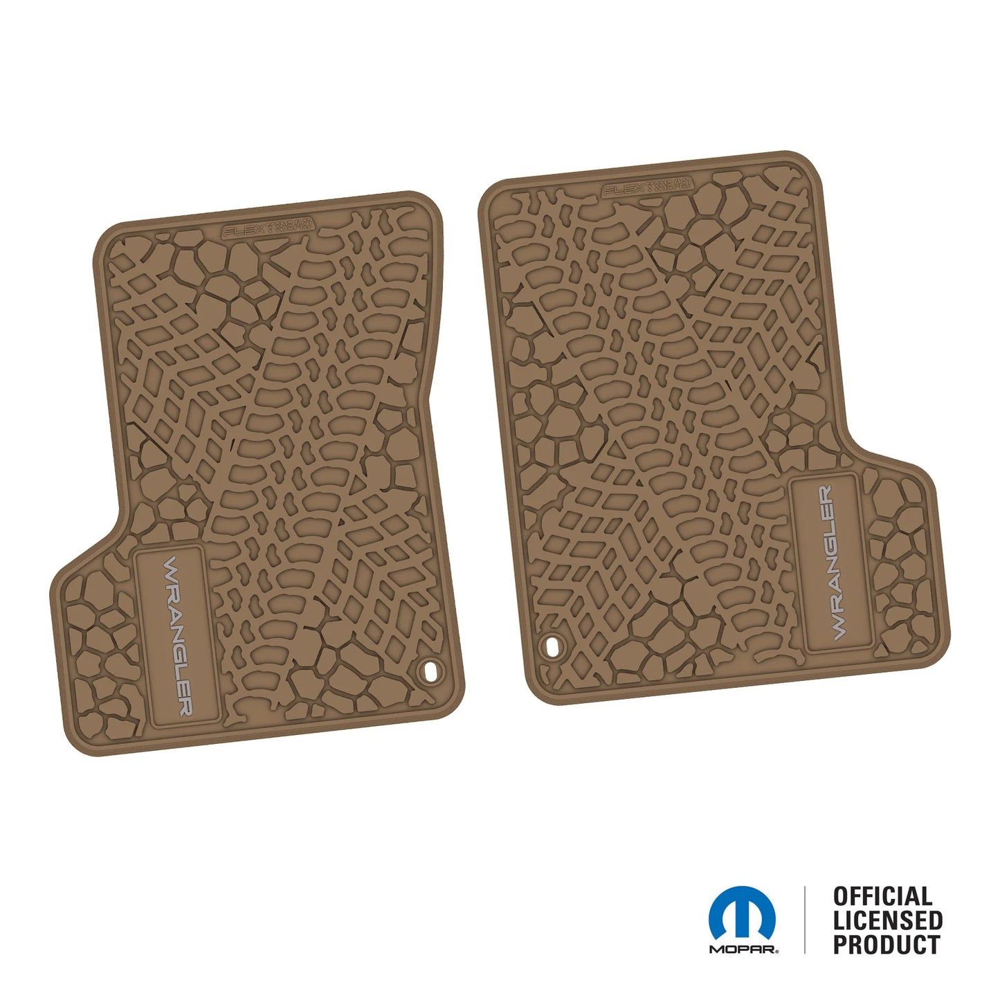 1997–2006 Jeep Wrangler TJ / LJ Floor Mats (2-Piece) – Wrangler Logo