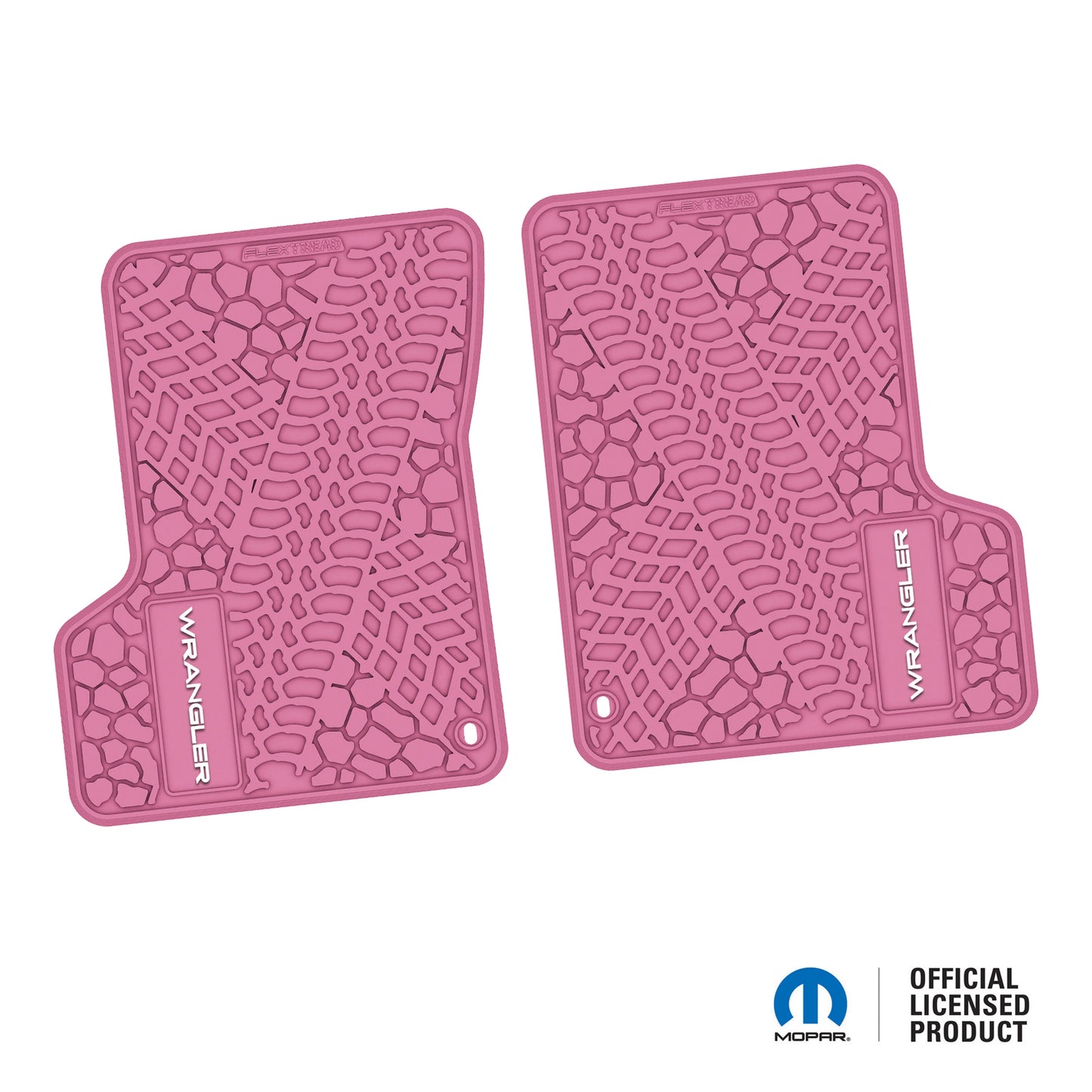 1997–2006 Jeep Wrangler TJ / LJ Floor Mats (2-Piece) – Wrangler Logo
