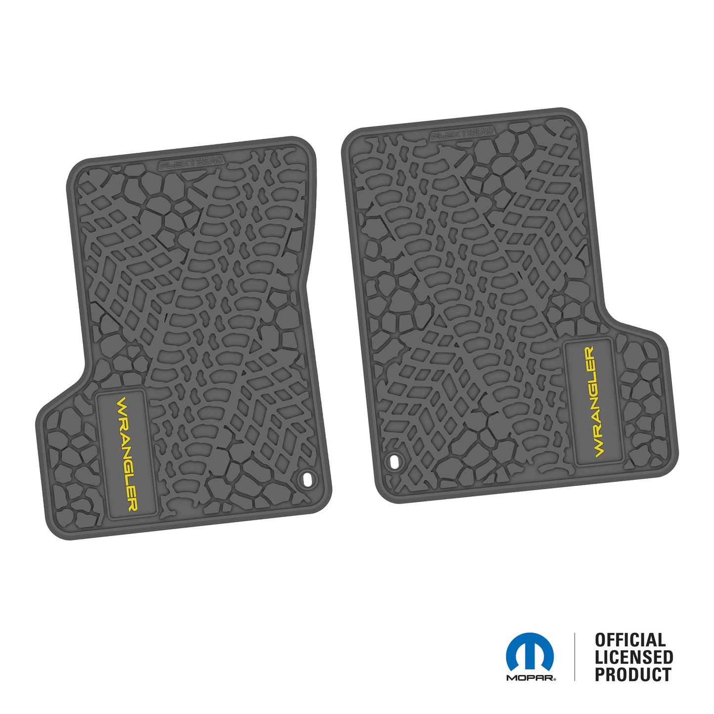1997–2006 Jeep Wrangler TJ / LJ Floor Mats (2-Piece) – Wrangler Logo