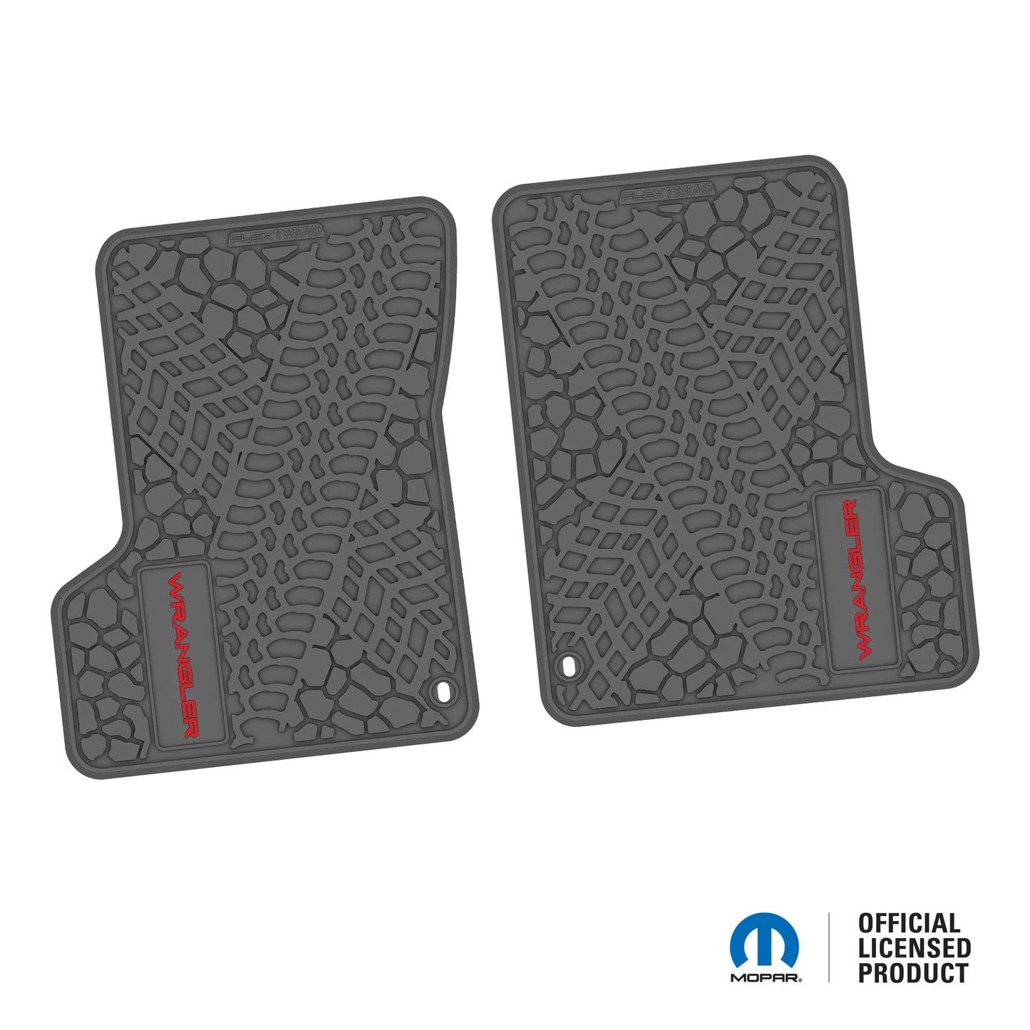 1997–2006 Jeep Wrangler TJ / LJ Floor Mats (2-Piece) – Wrangler Logo