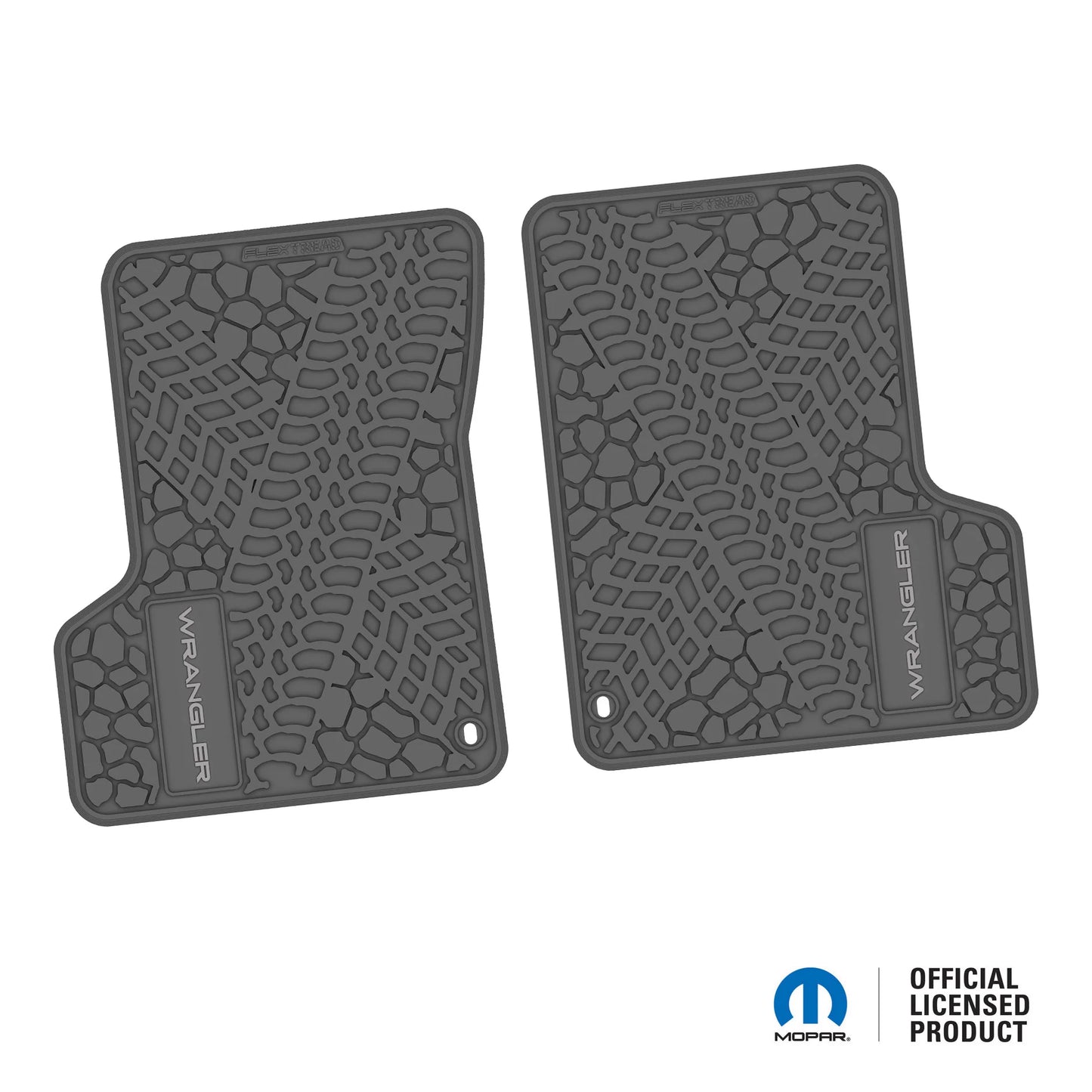 1997–2006 Jeep Wrangler TJ / LJ Floor Mats (2-Piece) – Wrangler Logo