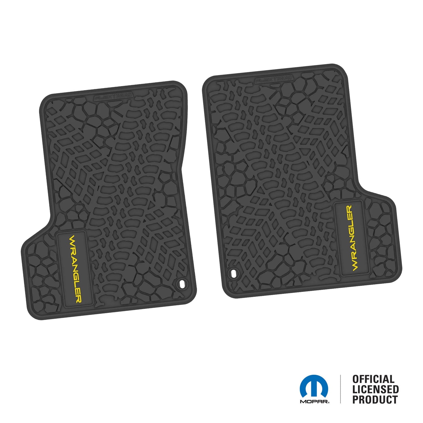 1997–2006 Jeep Wrangler TJ / LJ Floor Mats (2-Piece) – Wrangler Logo