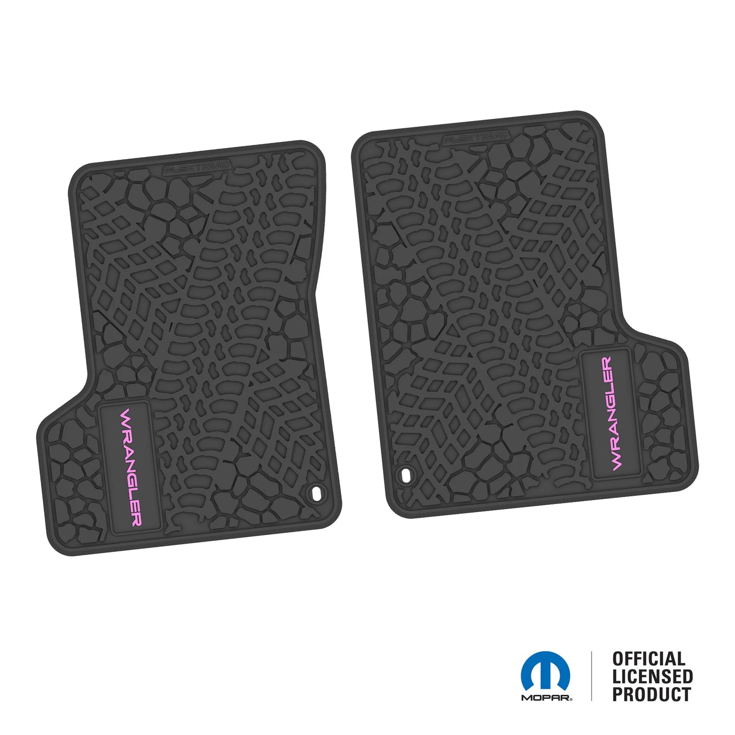 1997–2006 Jeep Wrangler TJ / LJ Floor Mats (2-Piece) – Wrangler Logo