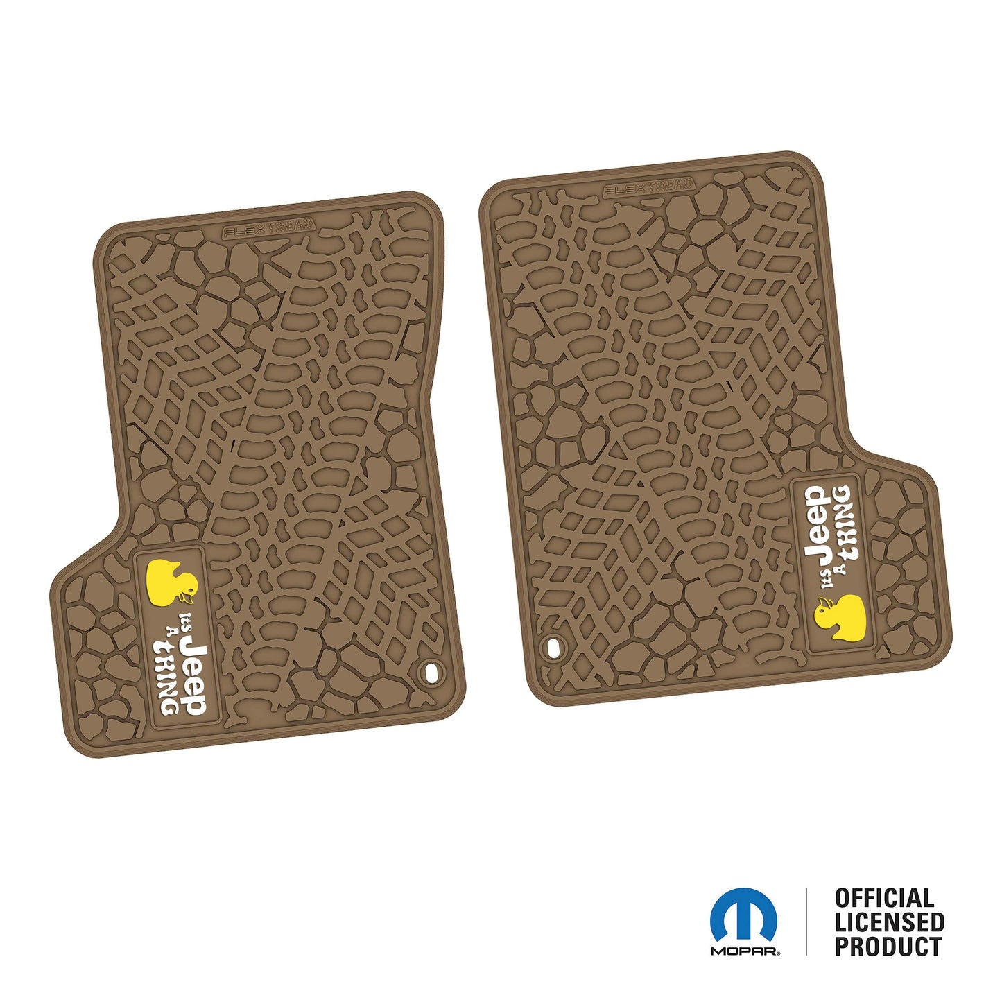 1997–2006 Jeep Wrangler TJ / LJ Floor Mats (2-Piece) – It’s a JEEP Thing Logo