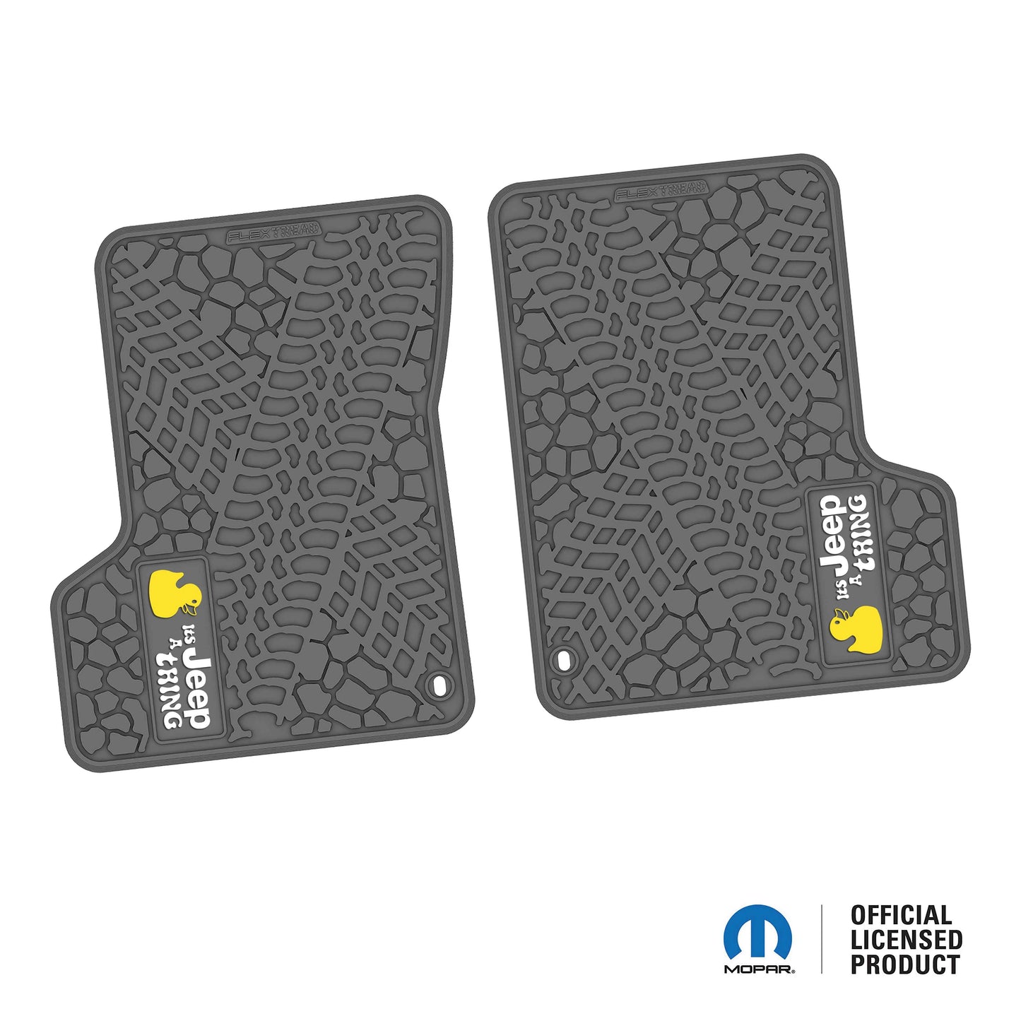 1997–2006 Jeep Wrangler TJ / LJ Floor Mats (2-Piece) – It’s a JEEP Thing Logo