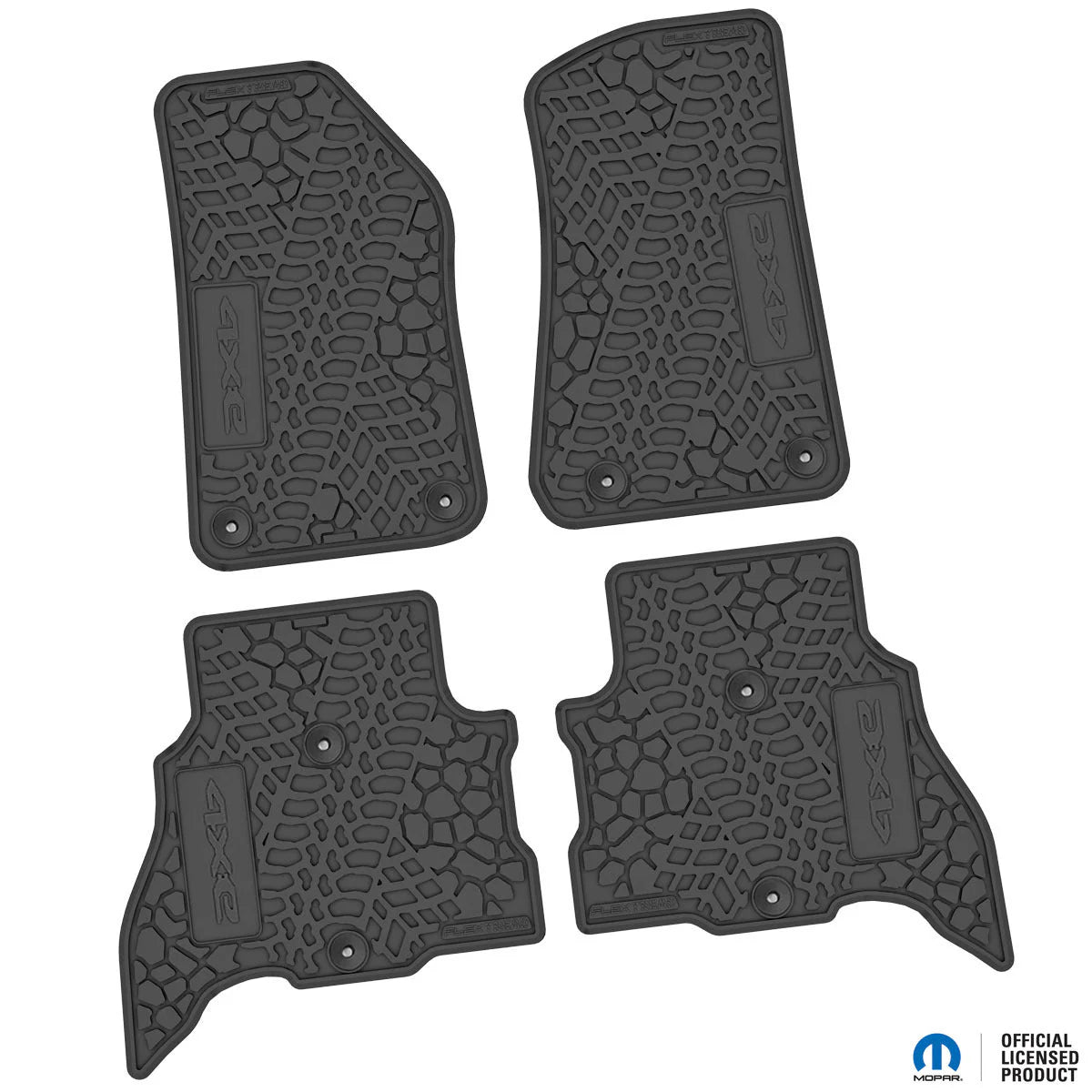 21-25 Jeep 4xe Floor Mats (4pc) w/ 4xe Logo