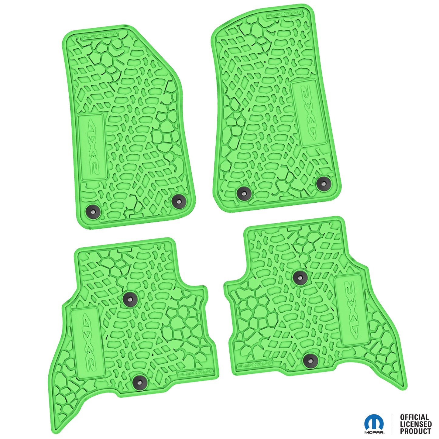 21-25 Jeep 4xe Floor Mats (4pc) w/ 4xe Logo