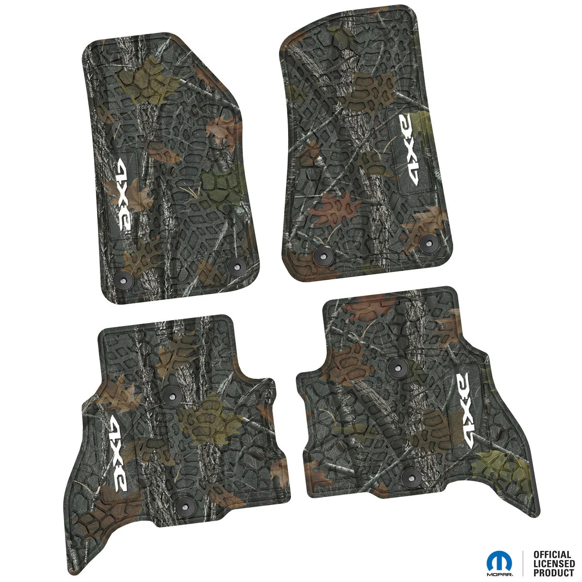 21-25 Jeep 4xe Floor Mats (4pc) w/ 4xe Logo